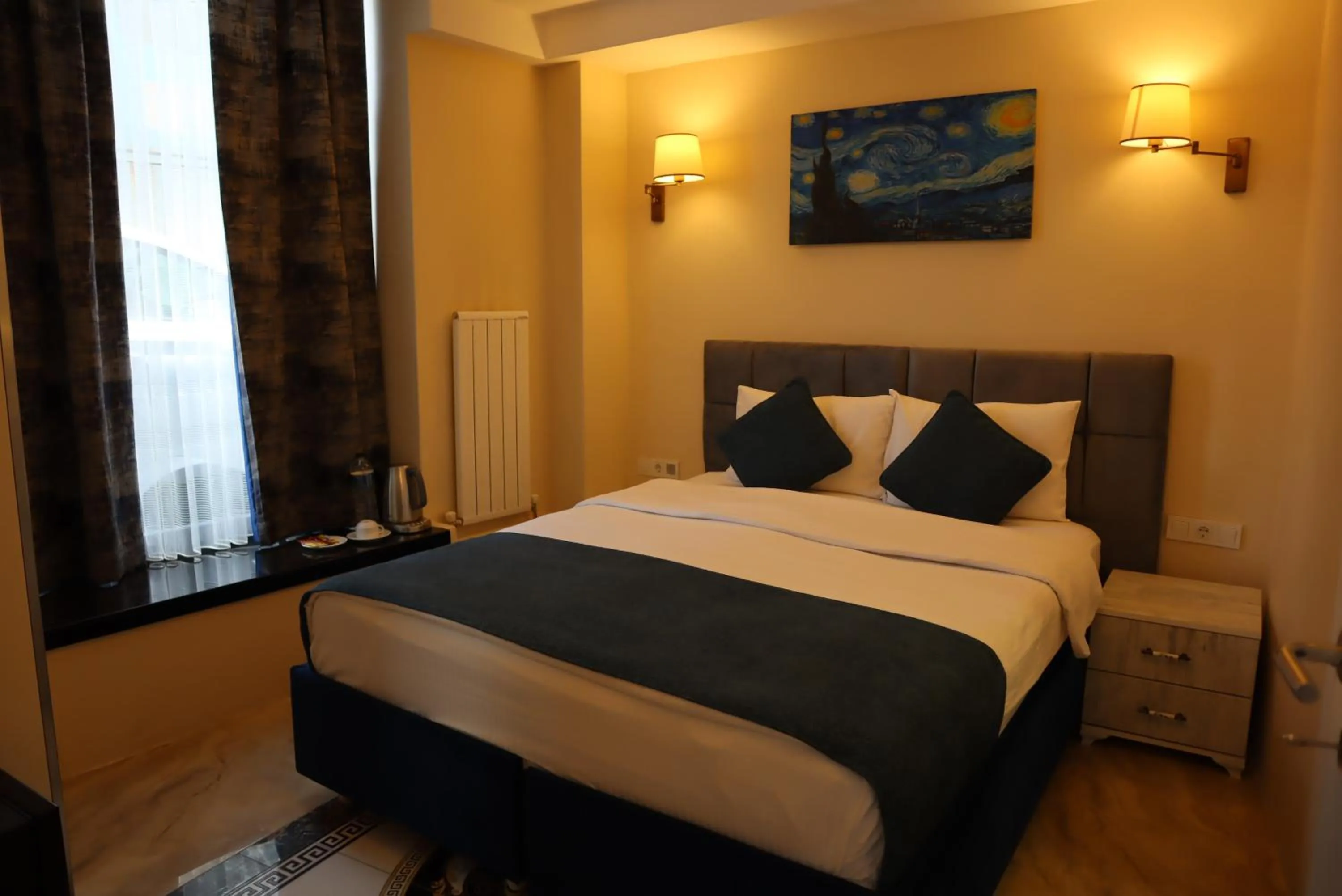 Bed in Galata istanbul Hotel