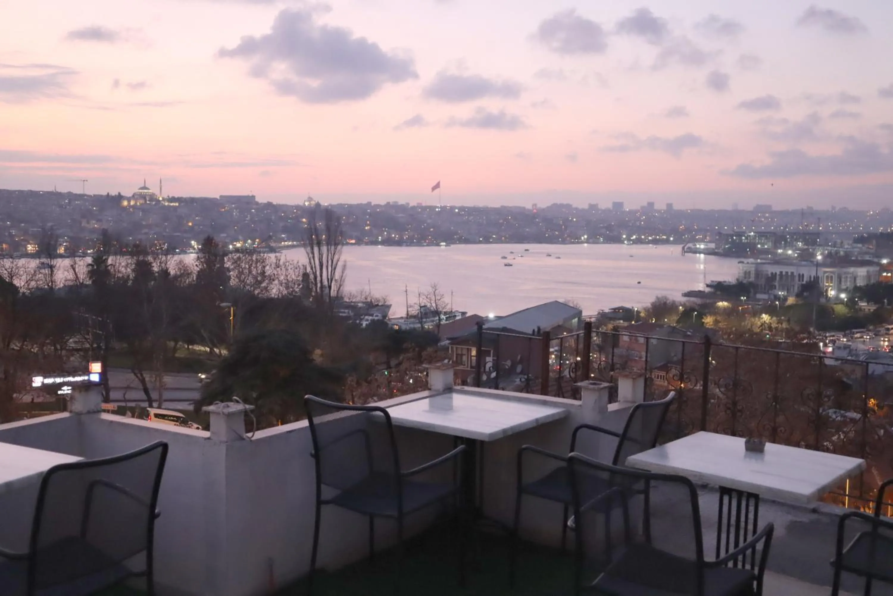 Patio in Galata istanbul Hotel