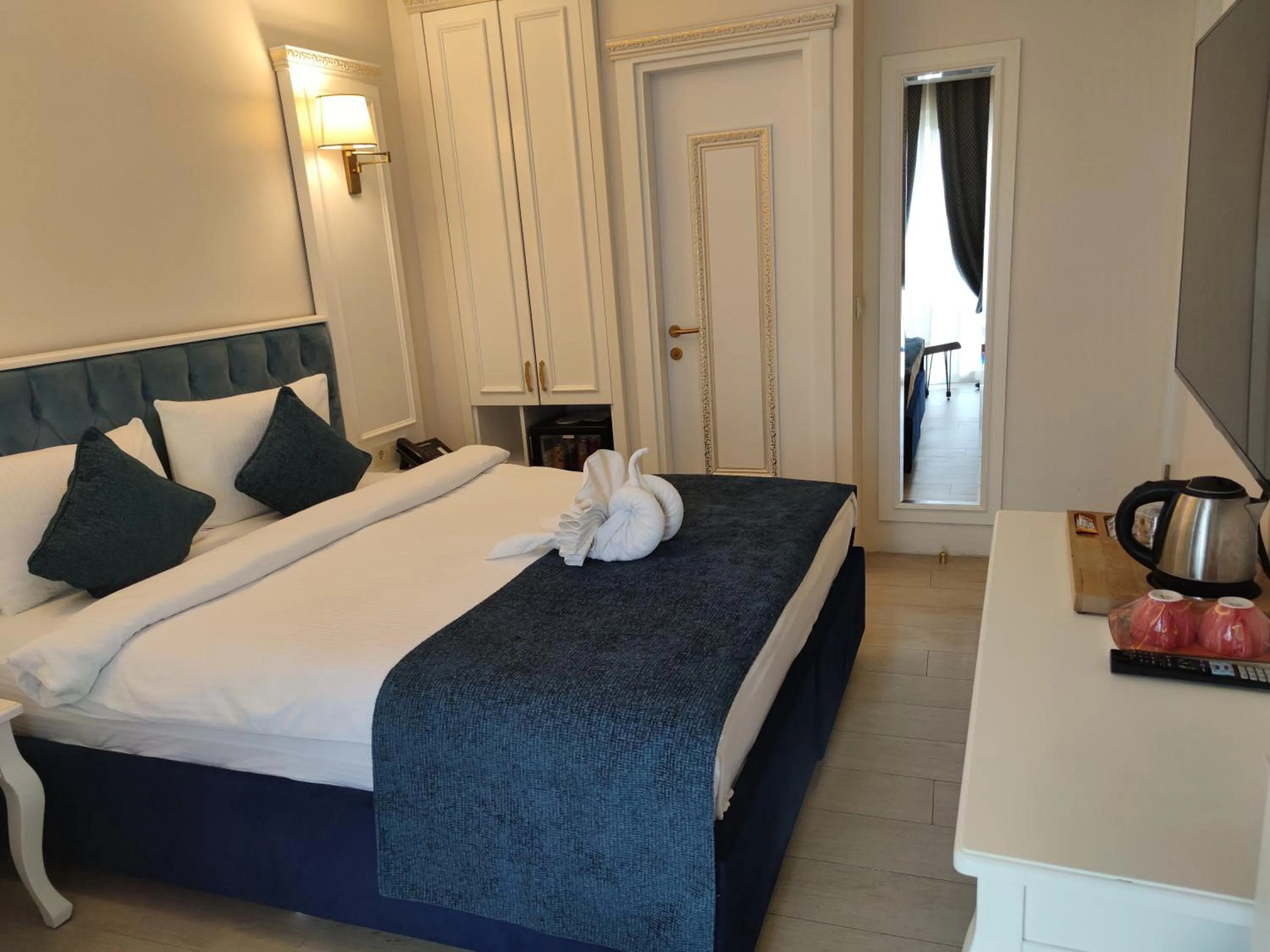 Bed in Galata istanbul Hotel