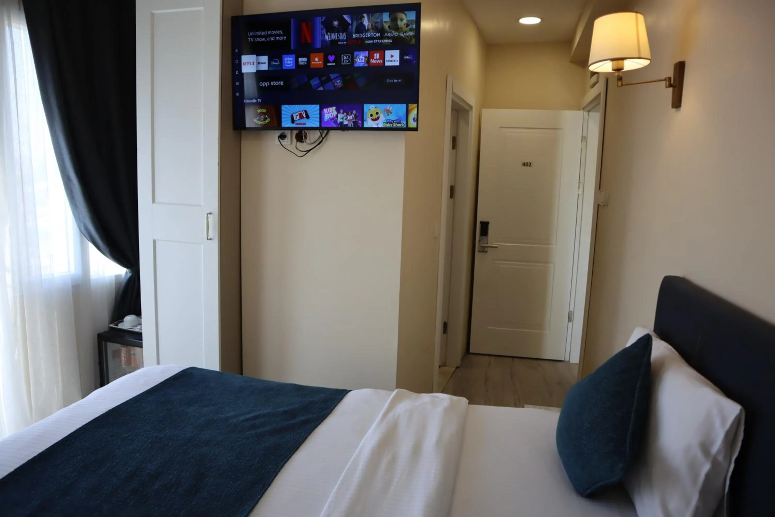 Bed in Galata istanbul Hotel