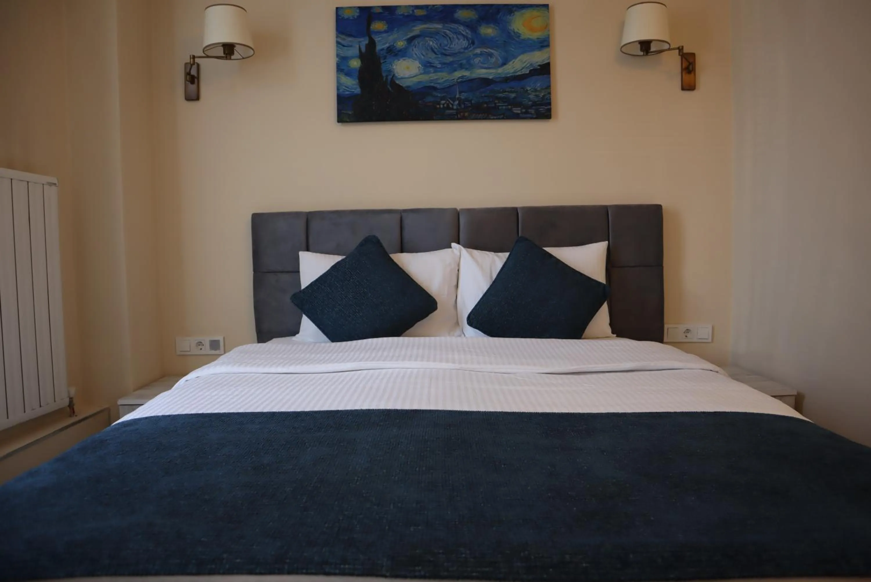 Bed in Galata istanbul Hotel