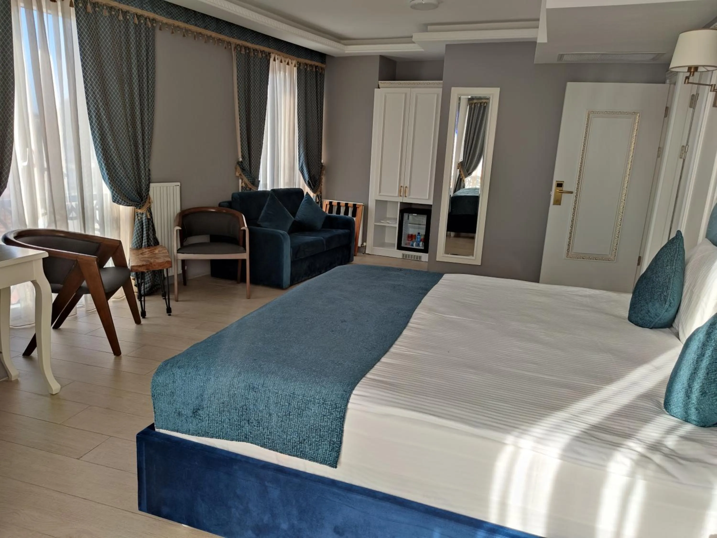 Bed in Galata istanbul Hotel