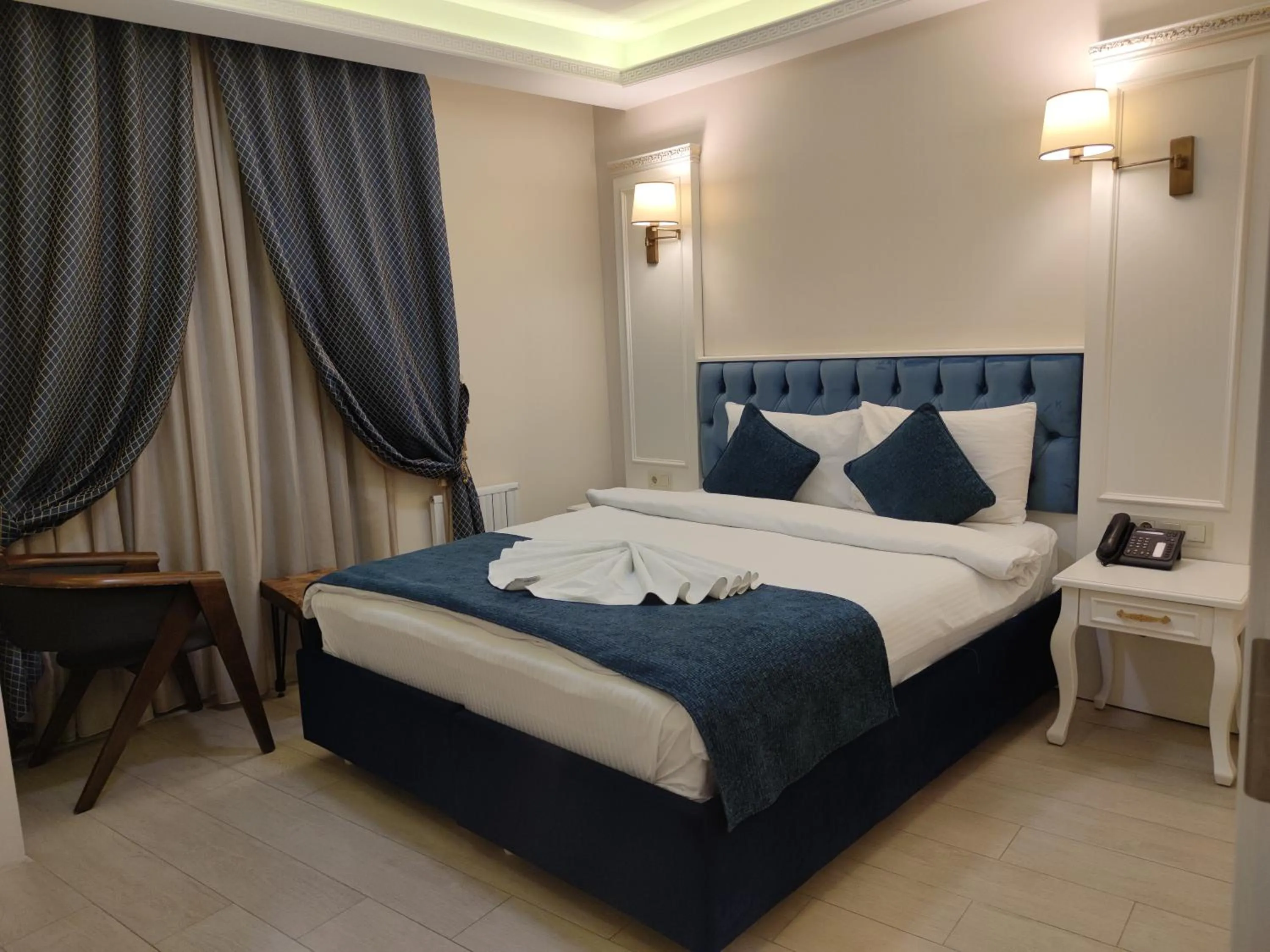 Bed in Galata istanbul Hotel