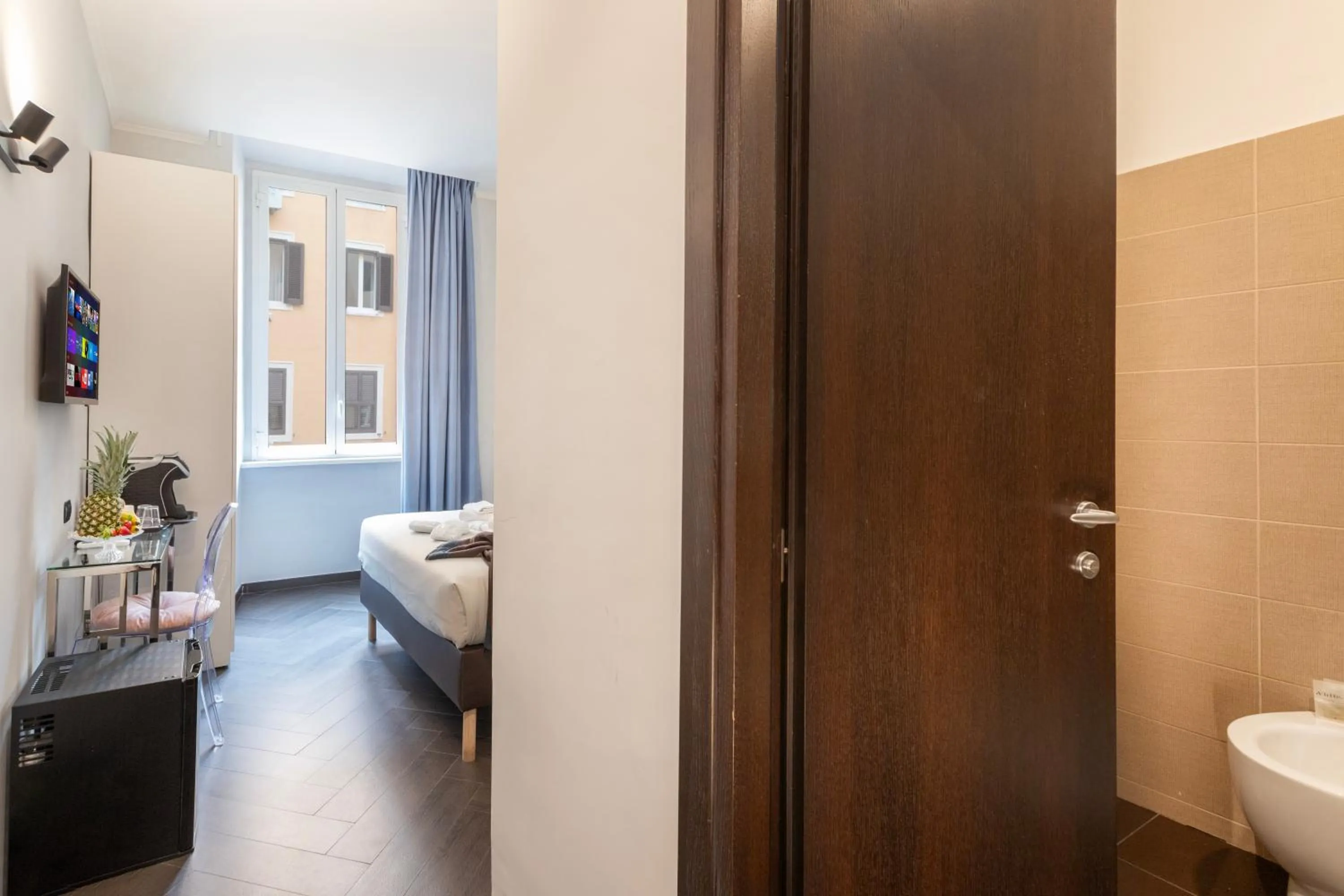 Bed in Cloud 9 Hotel