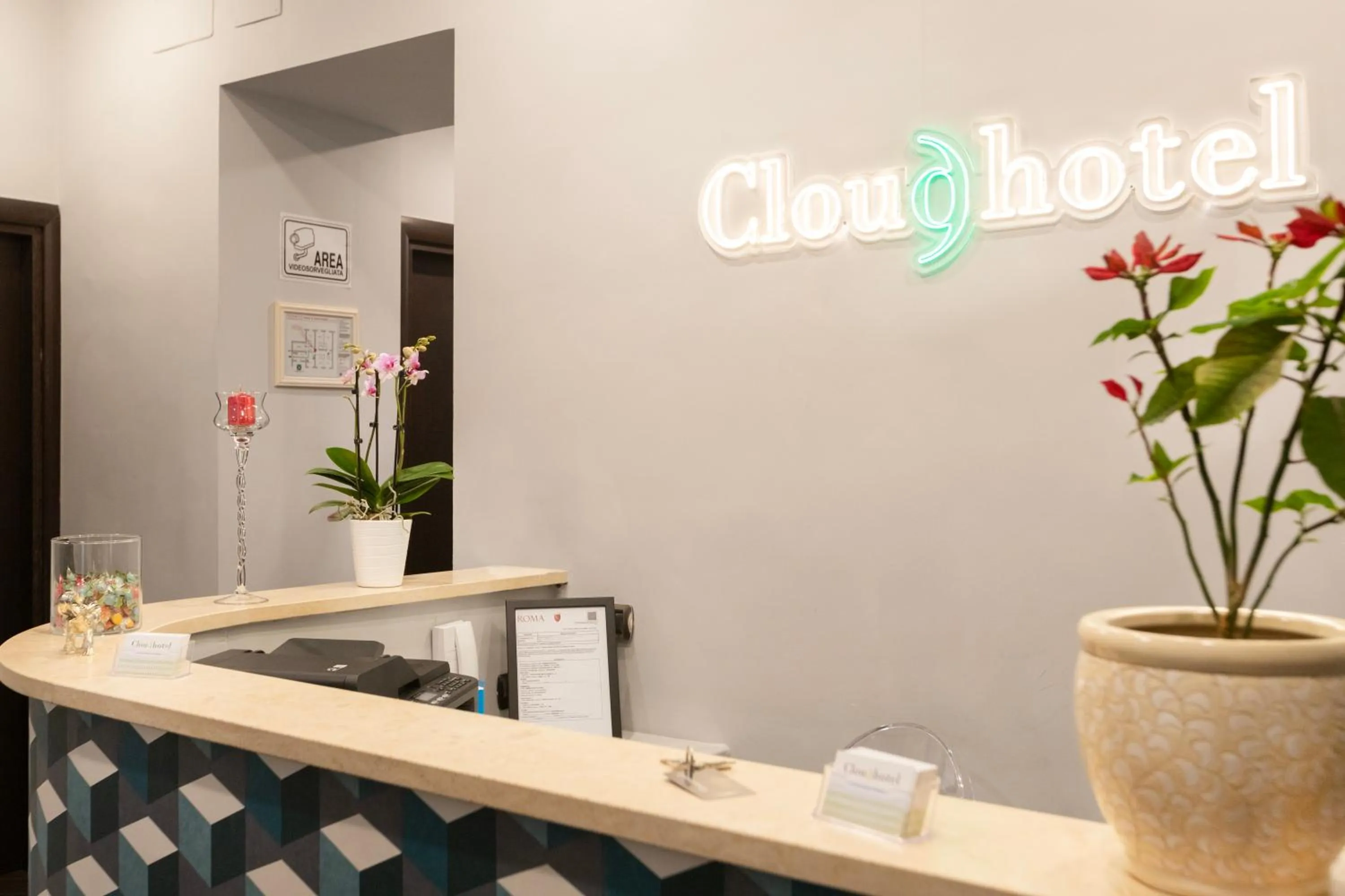 Lobby or reception in Cloud 9 Hotel