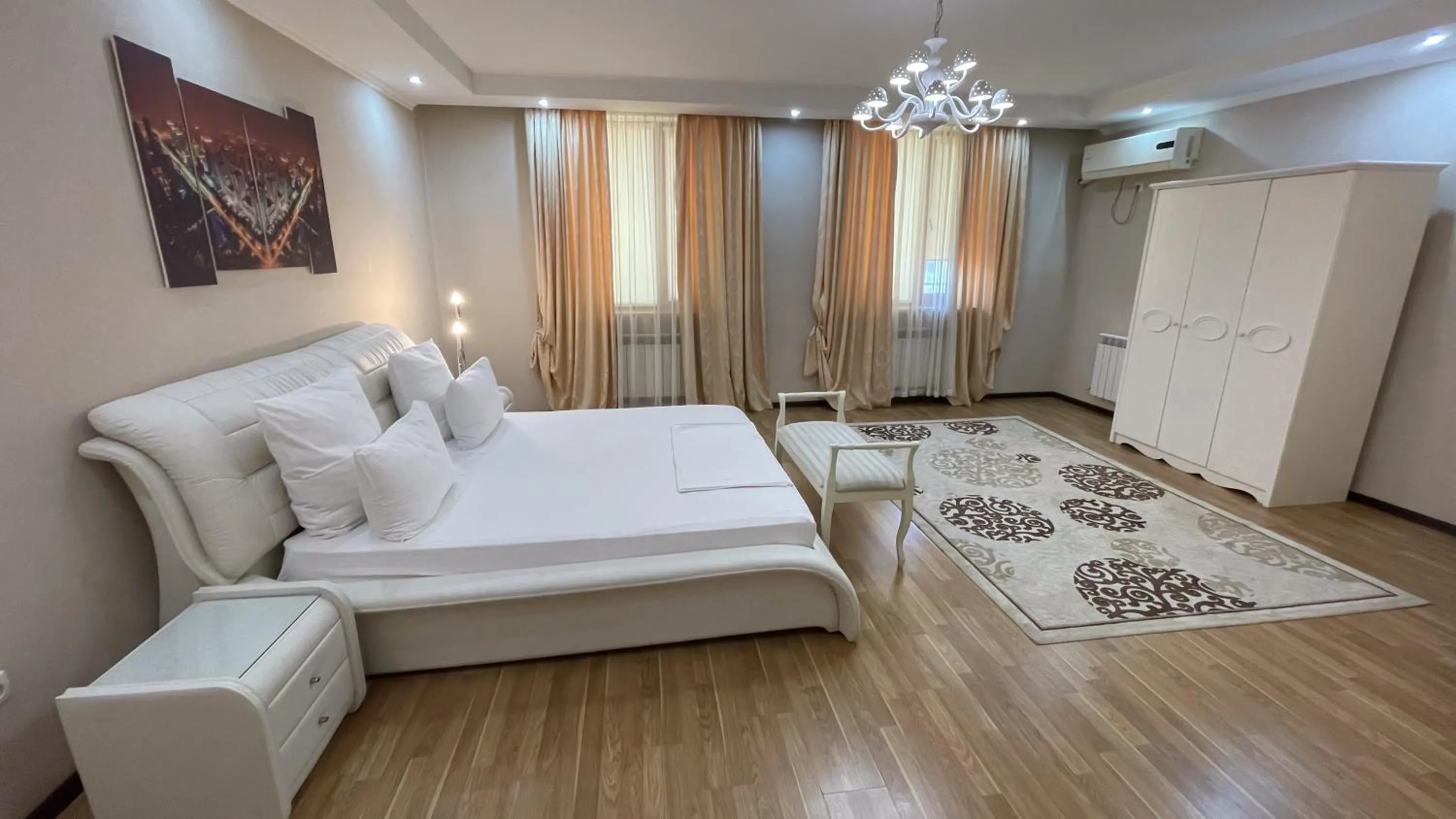 Bed in Altair Hotel