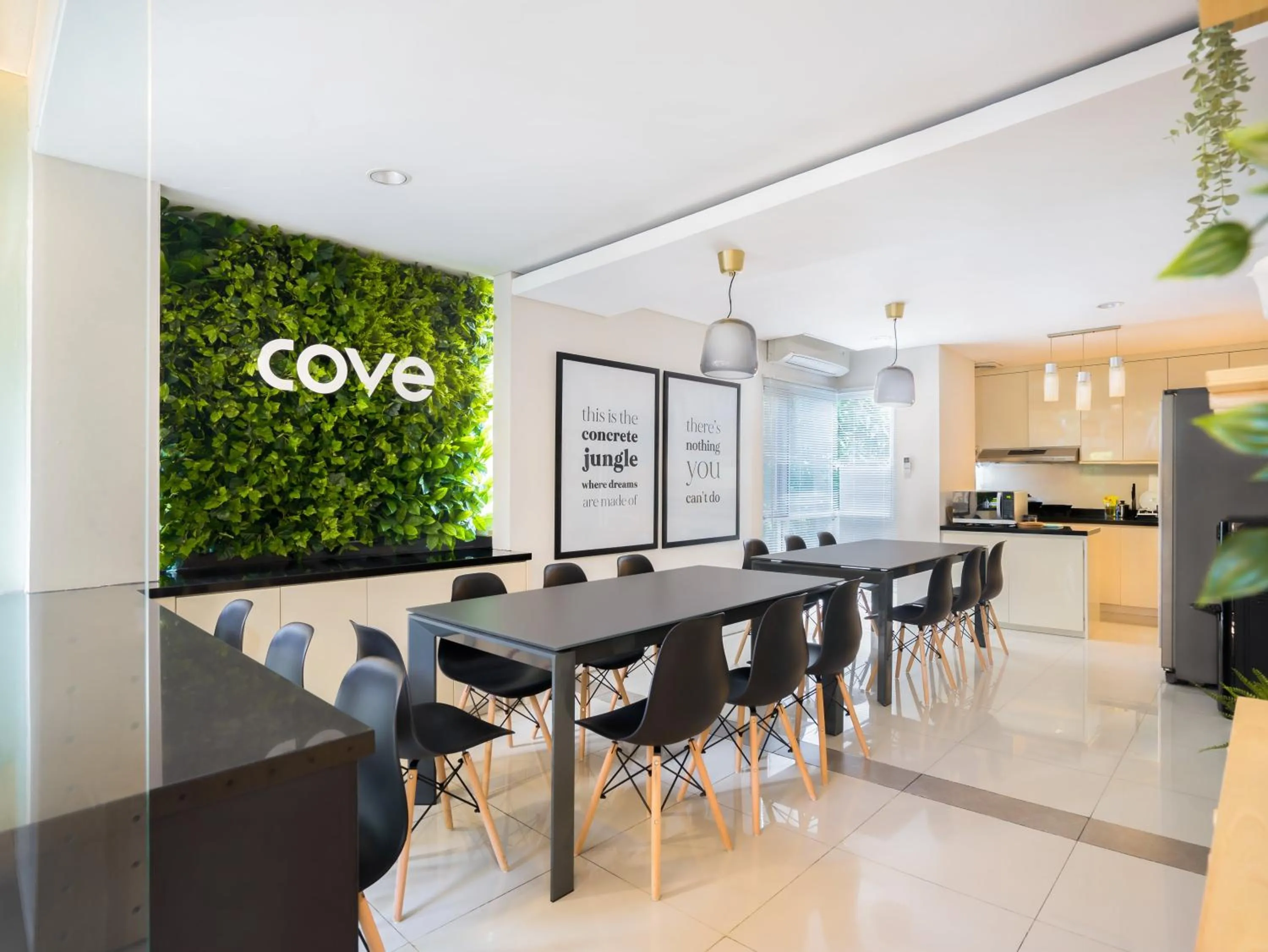 Kitchen or kitchenette in Cove Birah Senopati