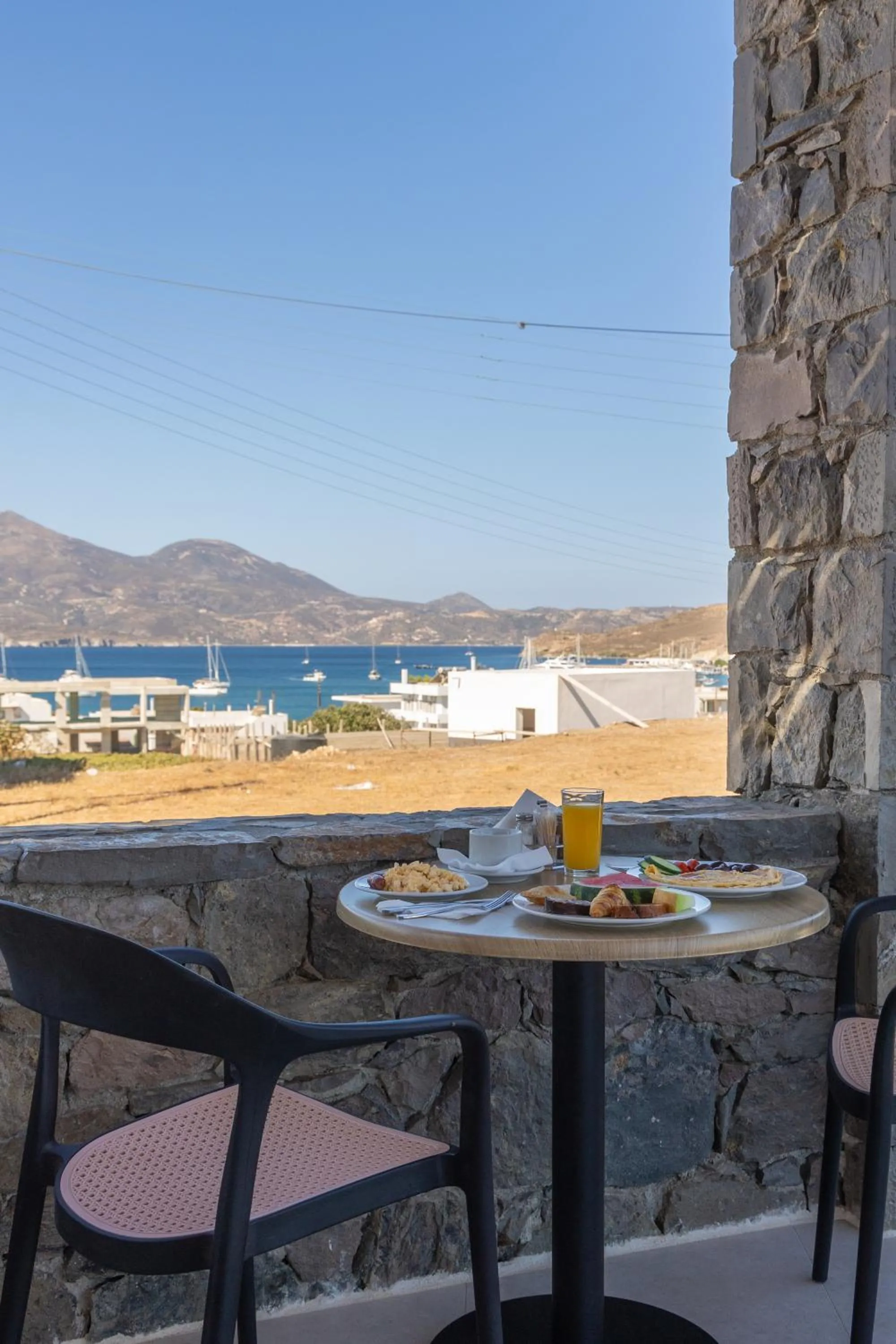 Balcony/Terrace in Afroessa Milos