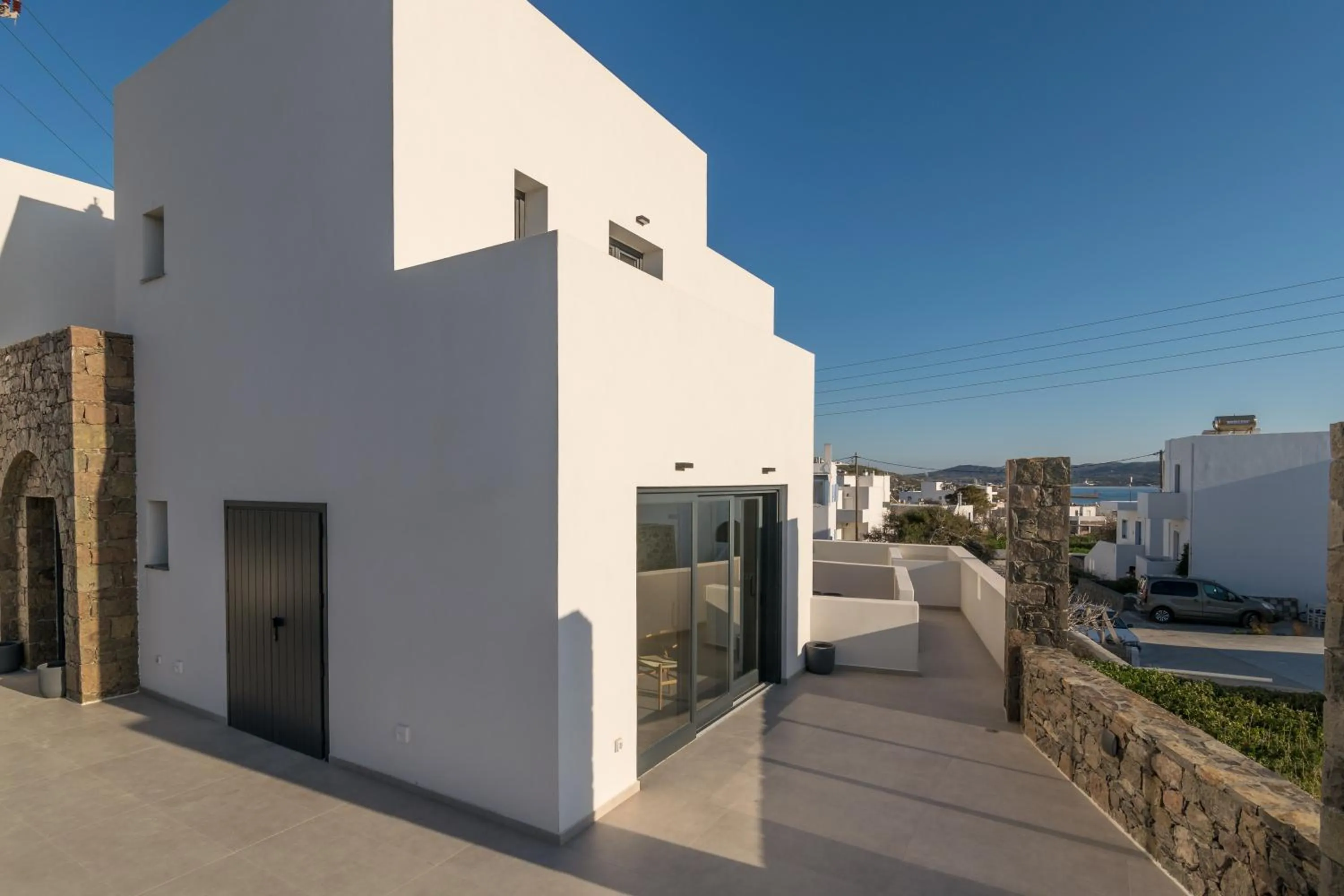 Property building in Afroessa Milos