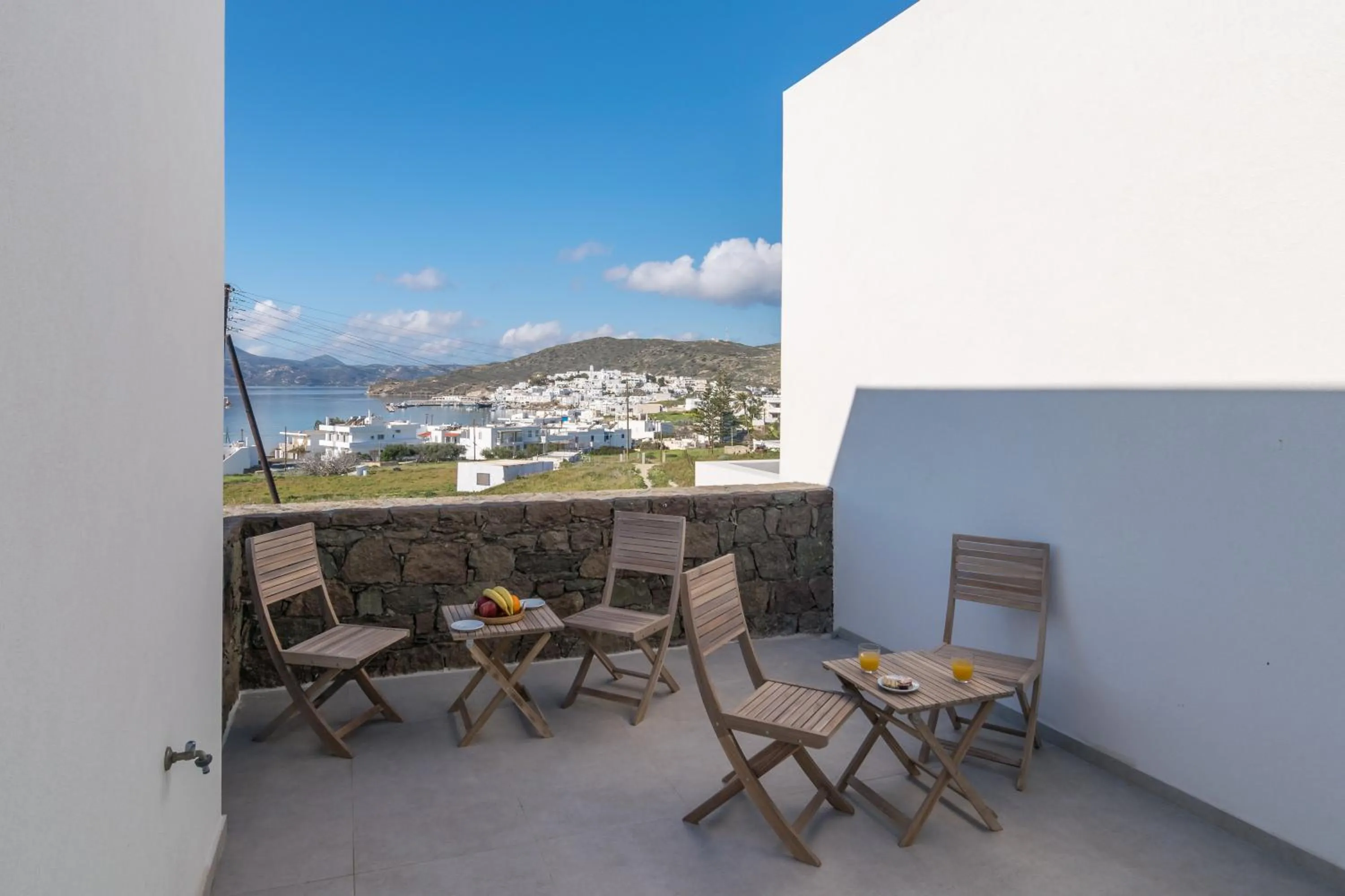 View (from property/room) in Afroessa Milos
