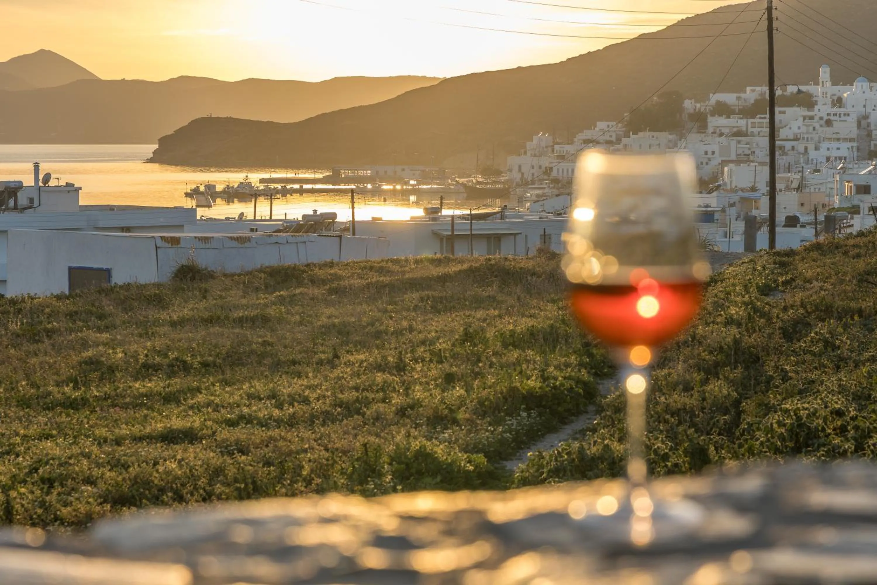 Sea view in Afroessa Milos