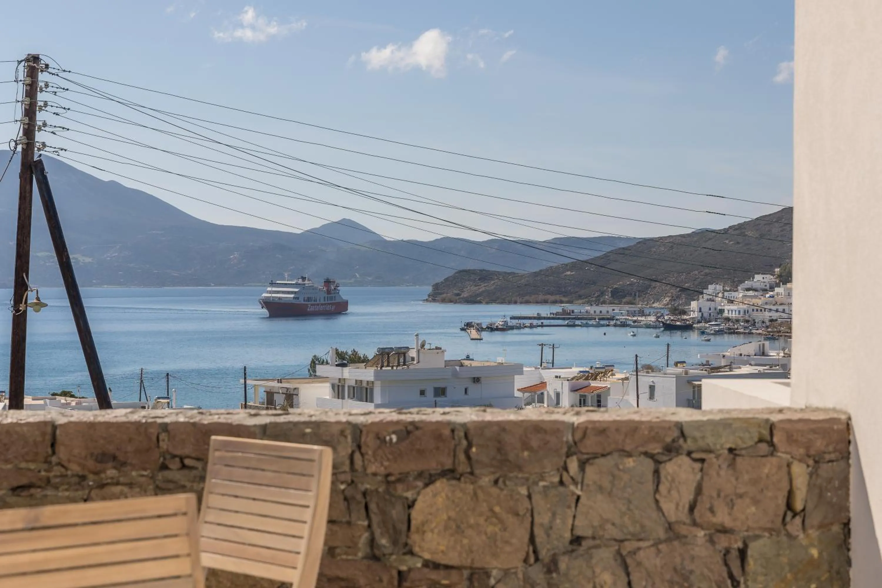 Balcony/Terrace in Afroessa Milos