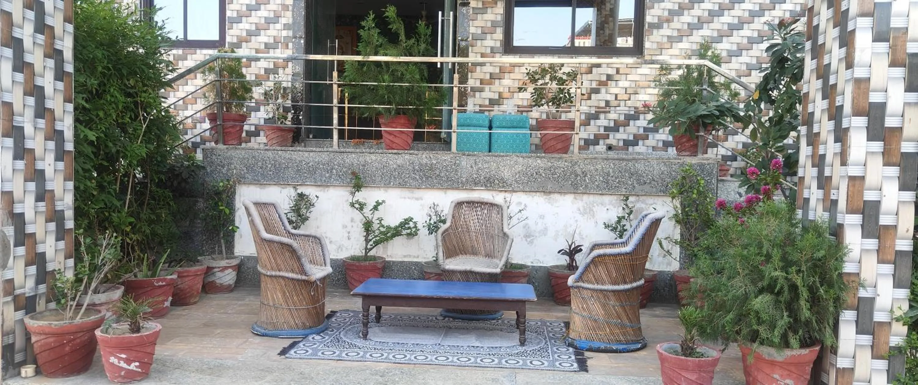 Seating area in Hotel Grand Vijay