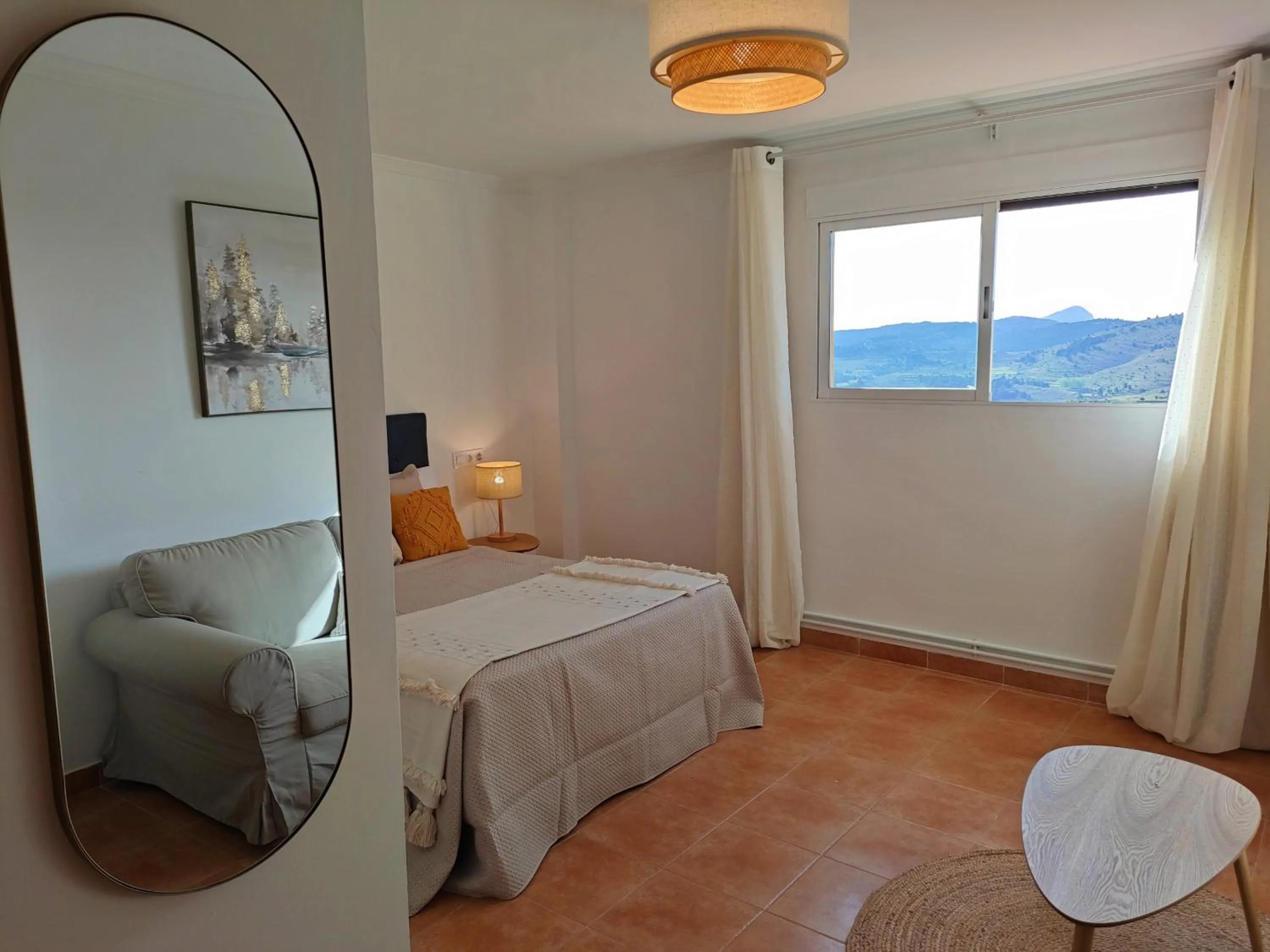 Photo of the whole room, Bed in Hostal Mirall Rural