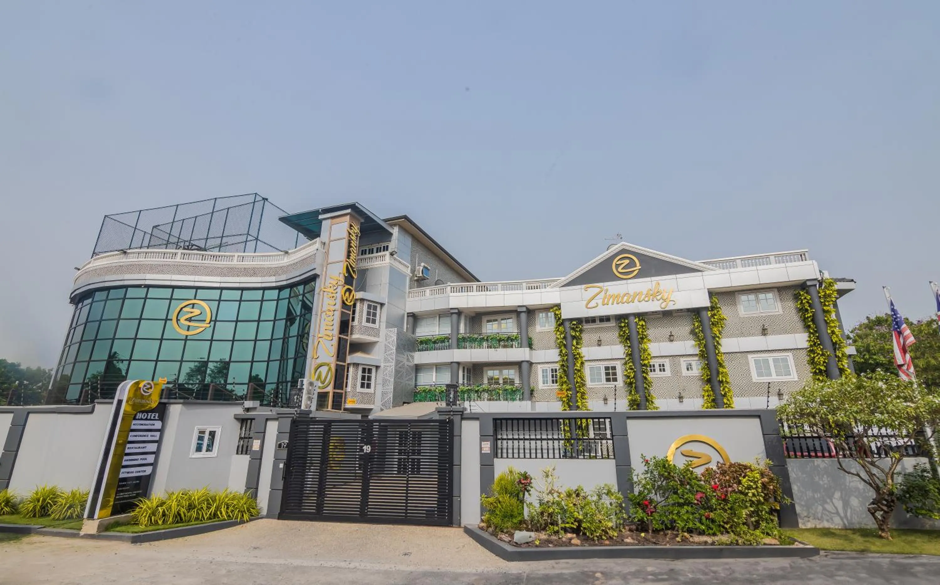 Property building in Zimansky Hotel