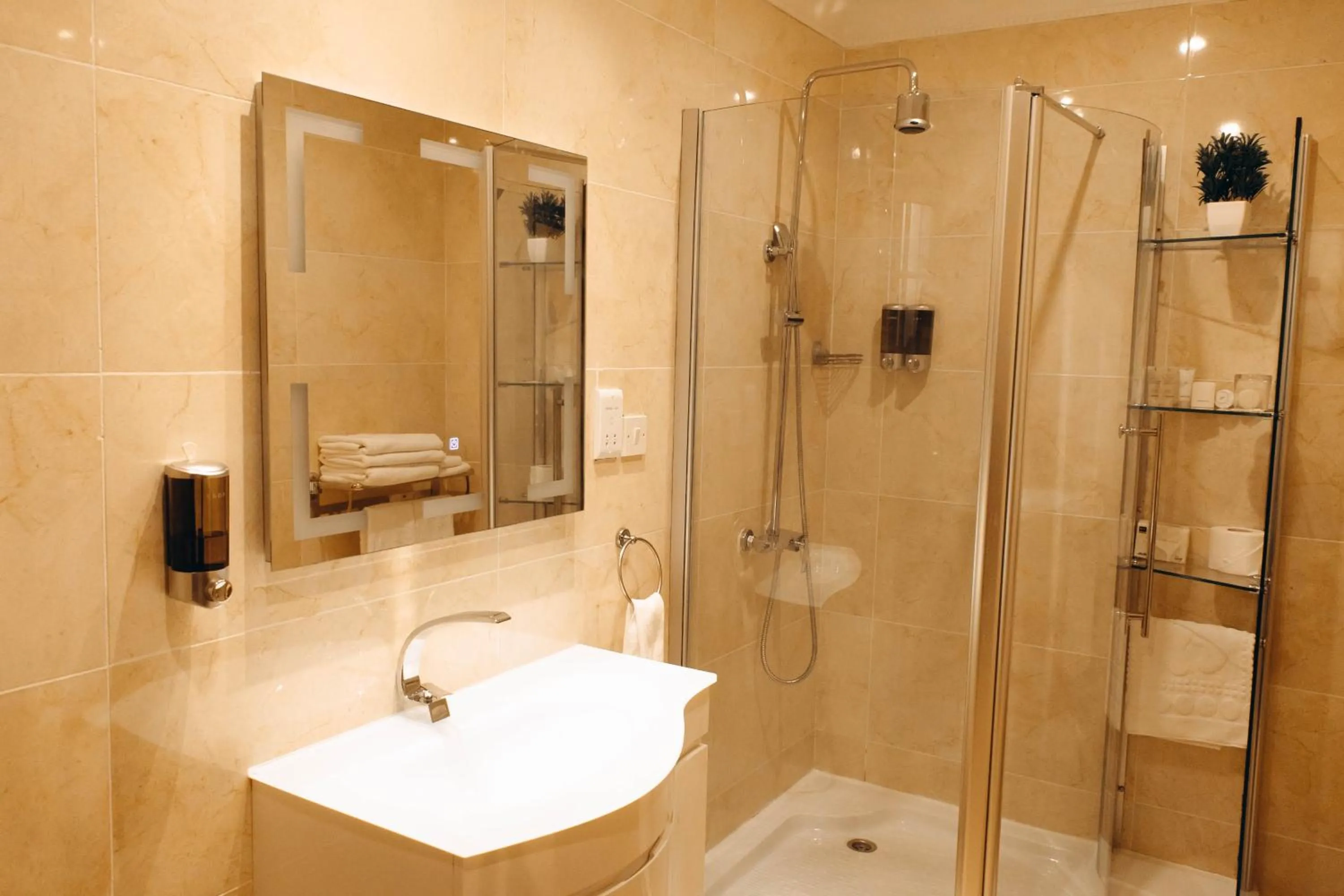 Bathroom in Zimansky Hotel