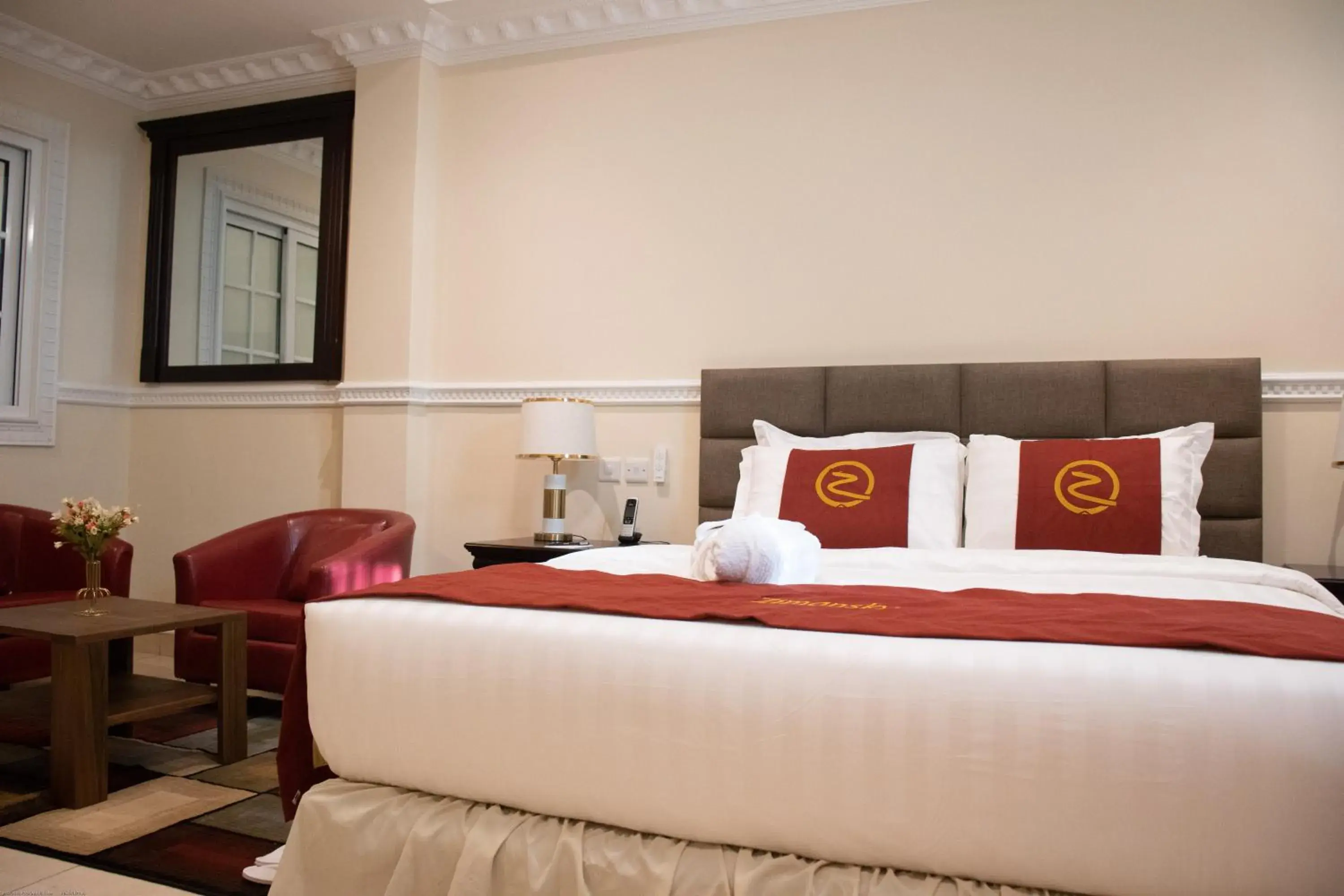 Bed in Zimansky Hotel Bed in Zimansky Hotel