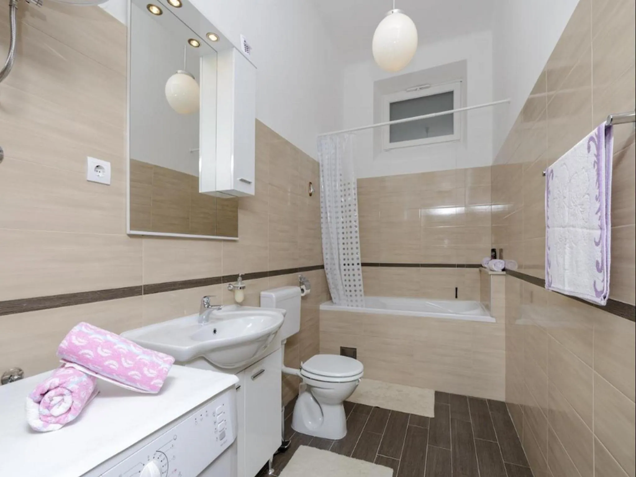 Bathroom in Apartments Pully