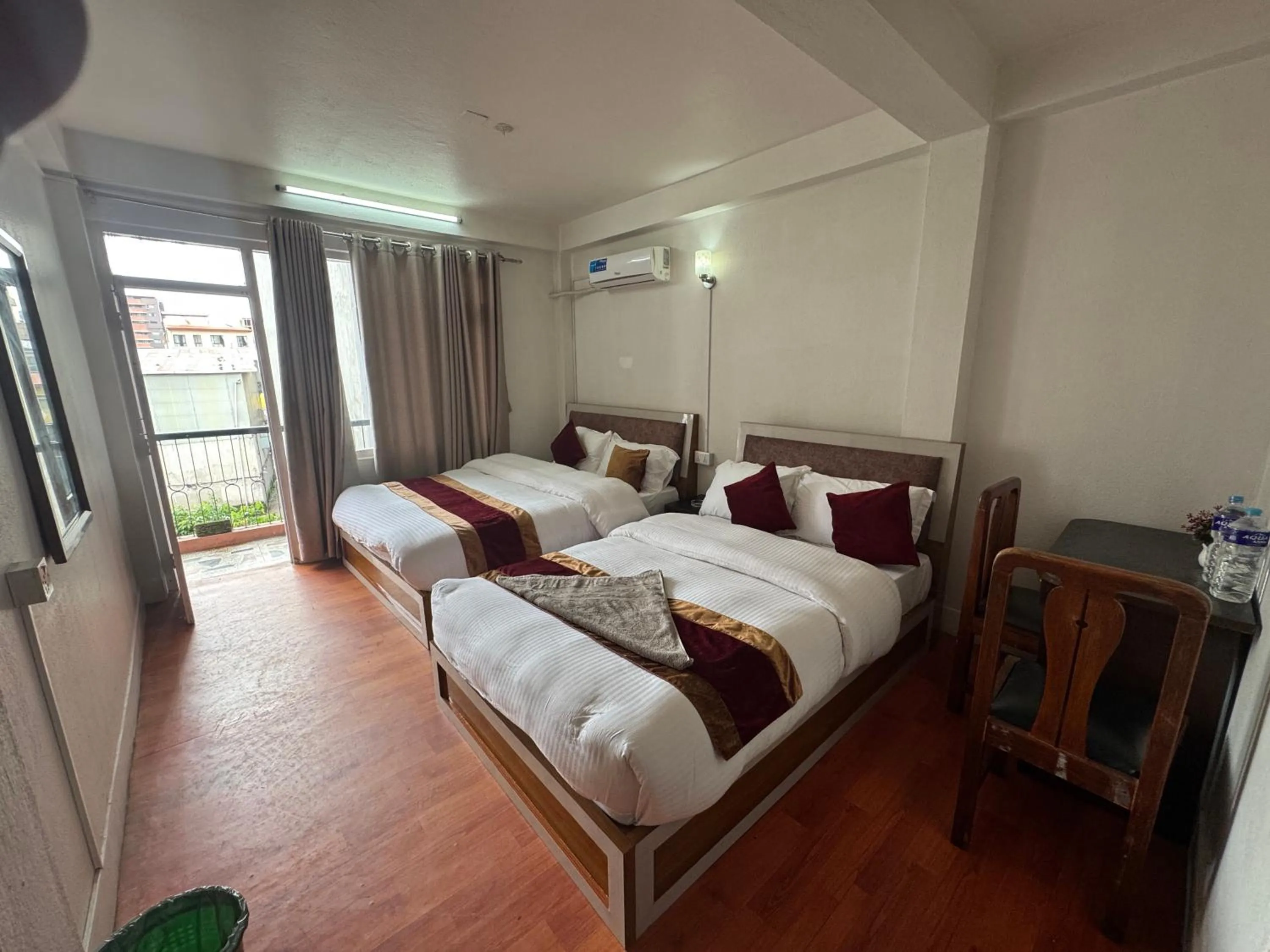 Bed in Om Tara Guest House Pvt Ltd