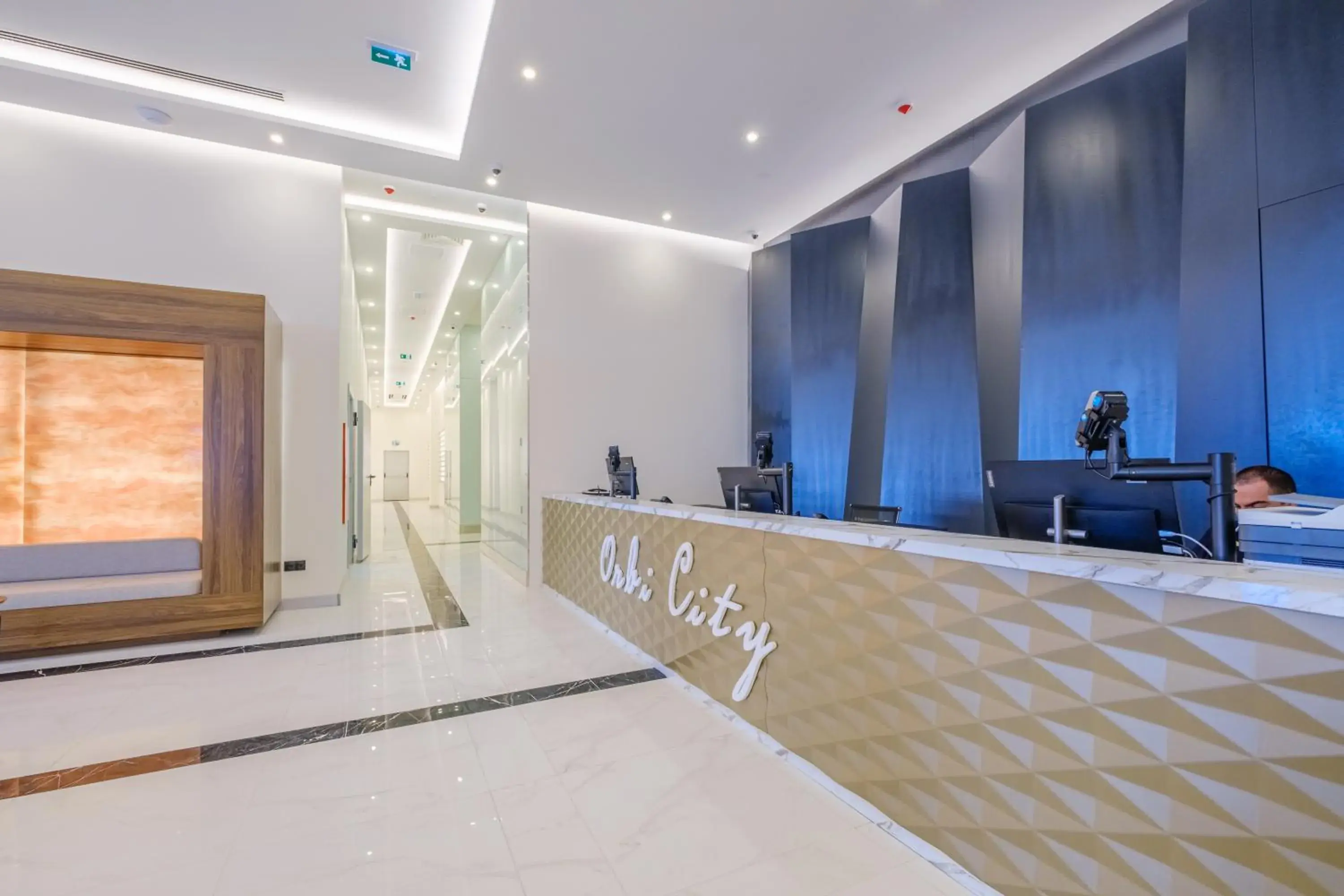 Lobby or reception in Orbi City Hotel Official D Block Lobby or reception in Orbi City Hotel Official D Block