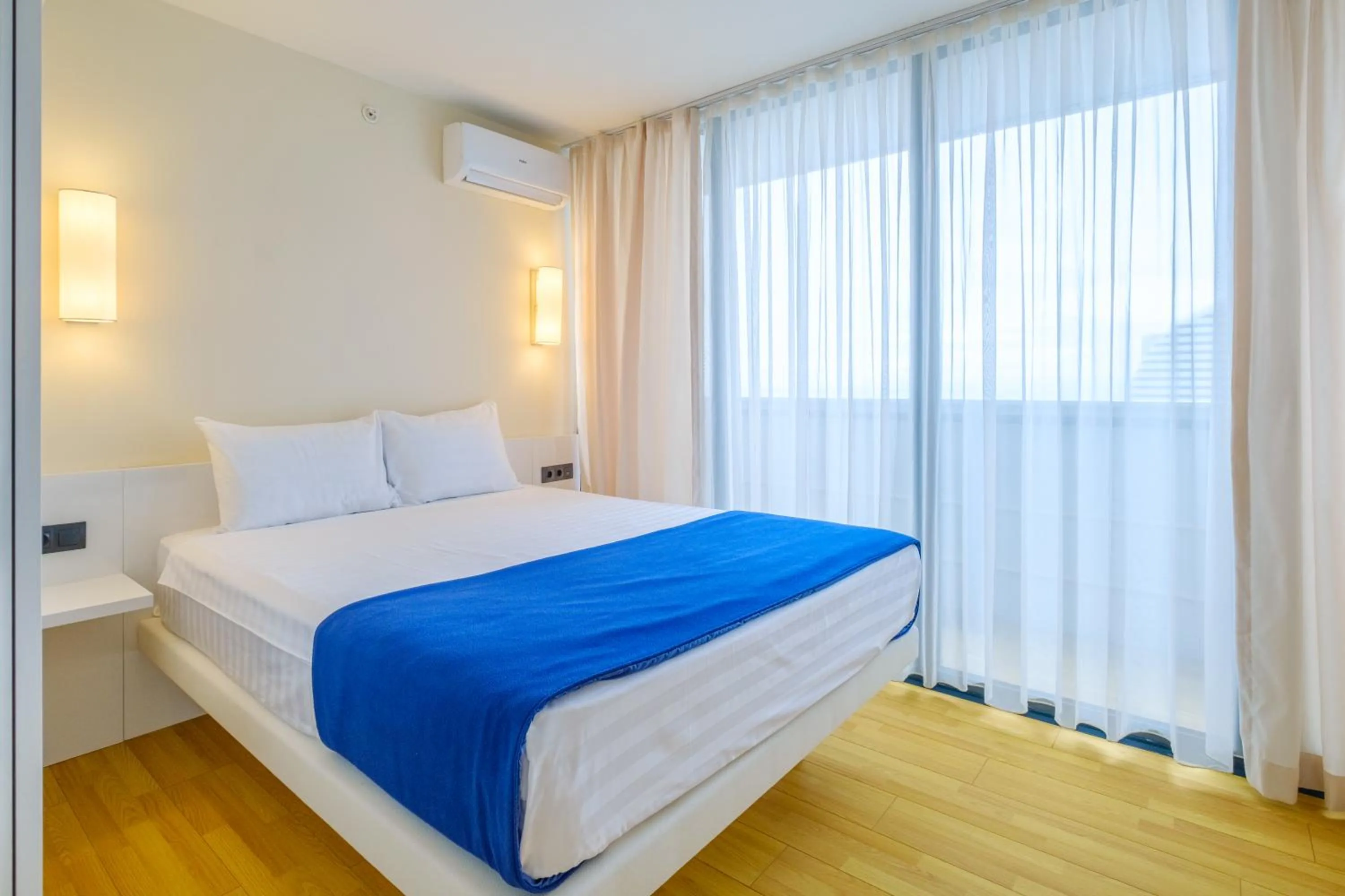 Bedroom, Bed in Orbi City Hotel Official D Block