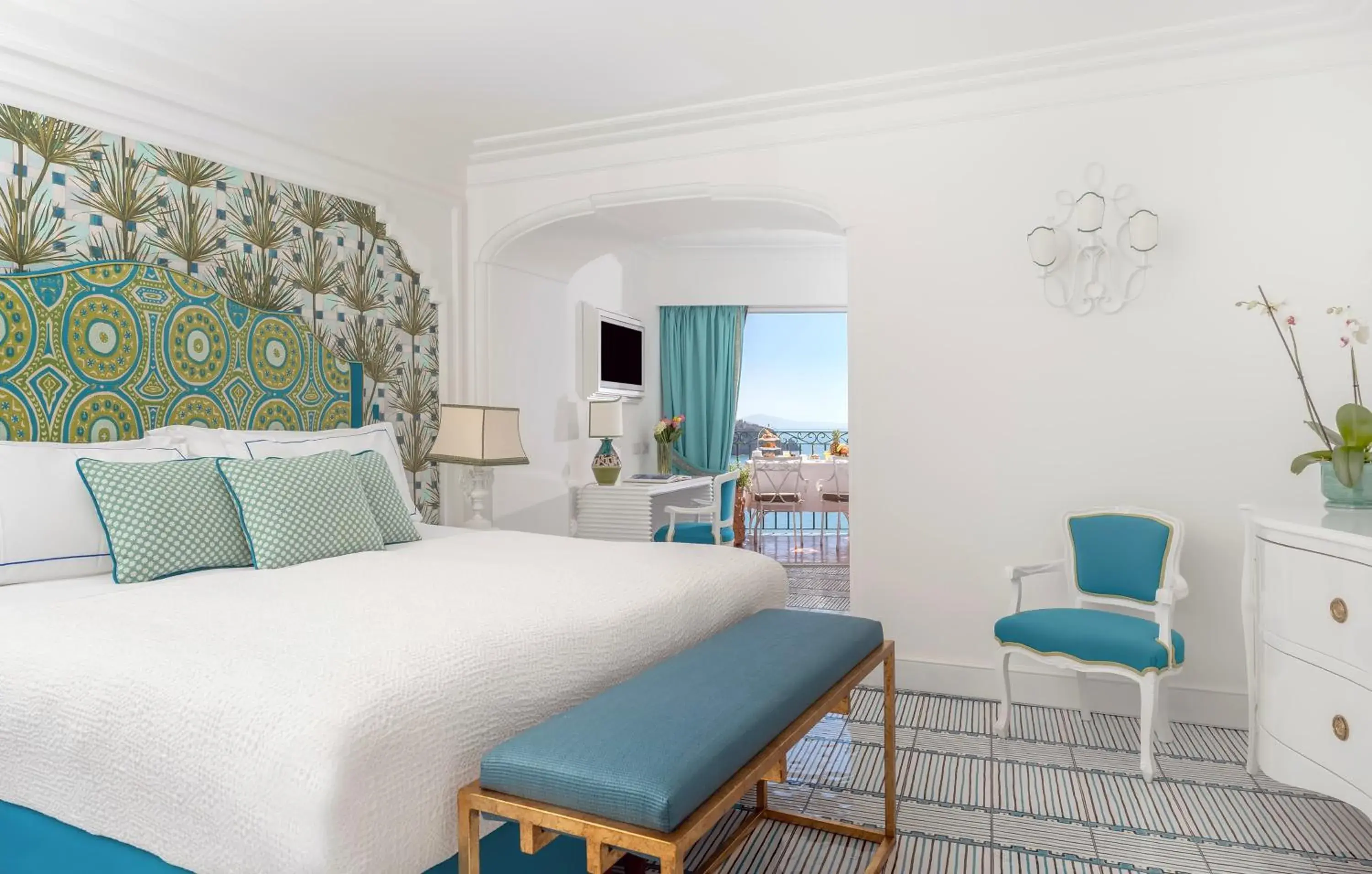 Bedroom, Bed in Il San Pietro di Positano Bedroom, Bed in Il San Pietro di Positano