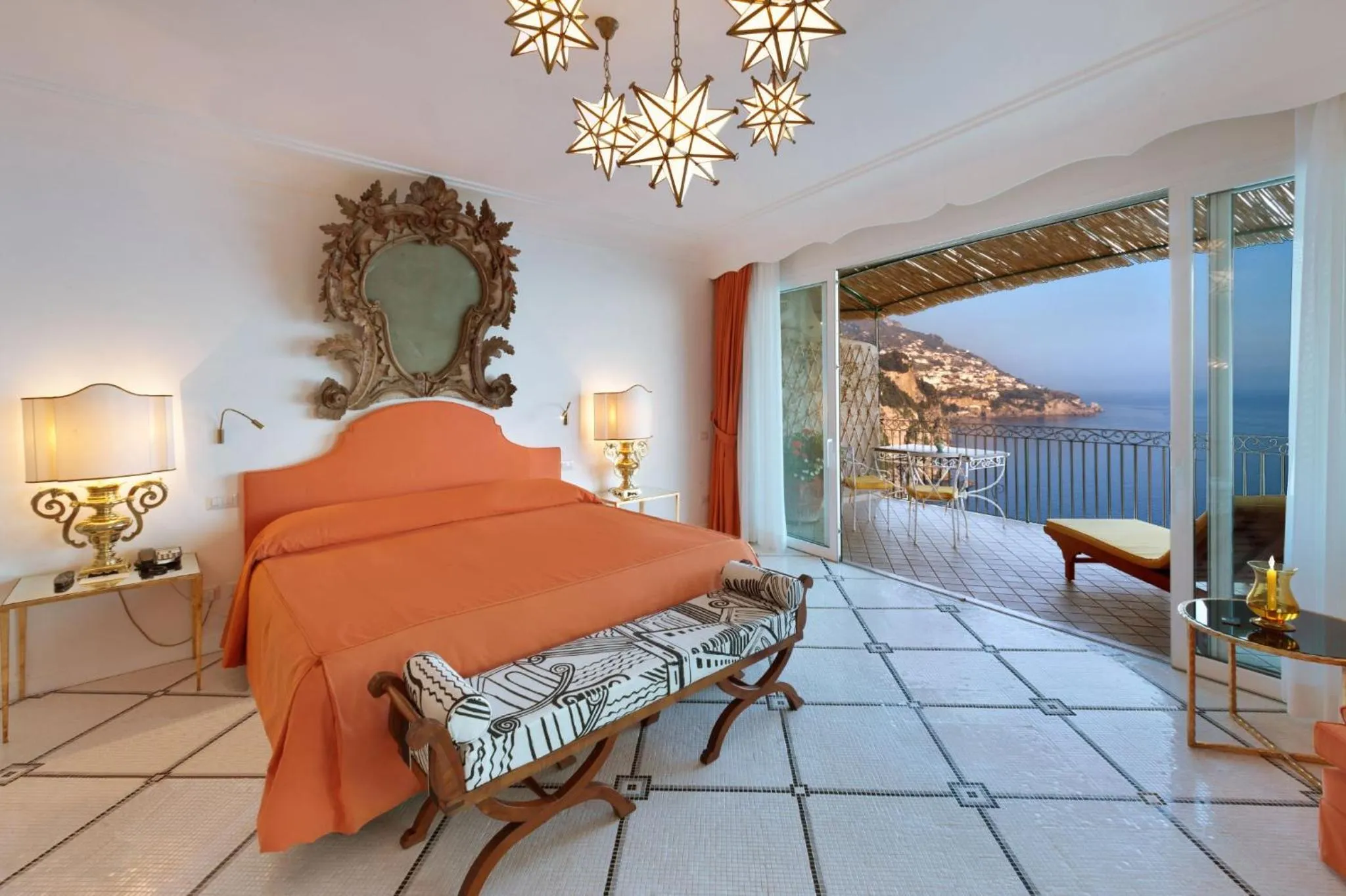 Balcony/Terrace, Bed in Il San Pietro di Positano