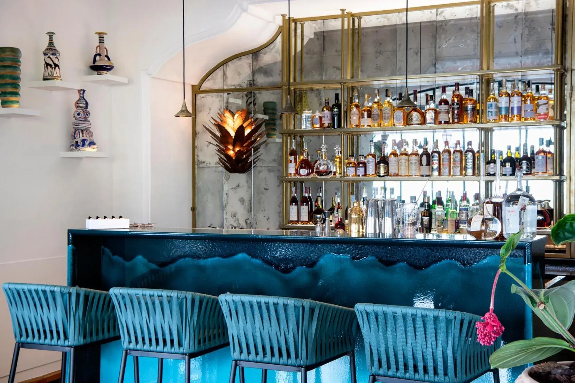 Lounge or bar in Il San Pietro di Positano Lounge or bar in Il San Pietro di Positano