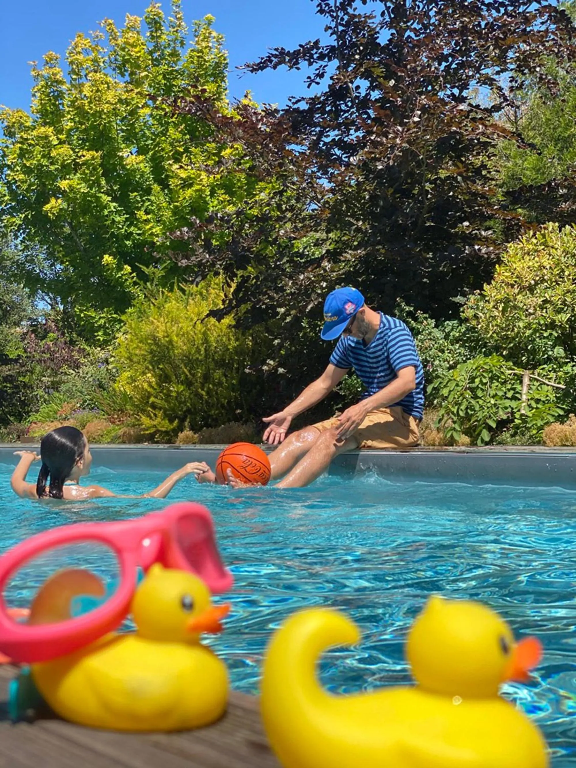 Swimming pool in L'école des garçons