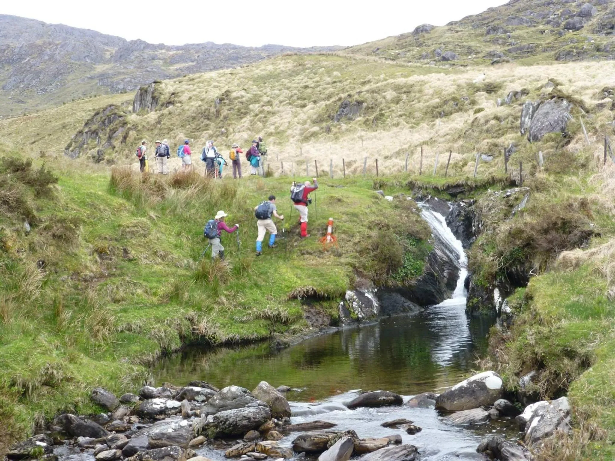 Natural landscape in Island View House