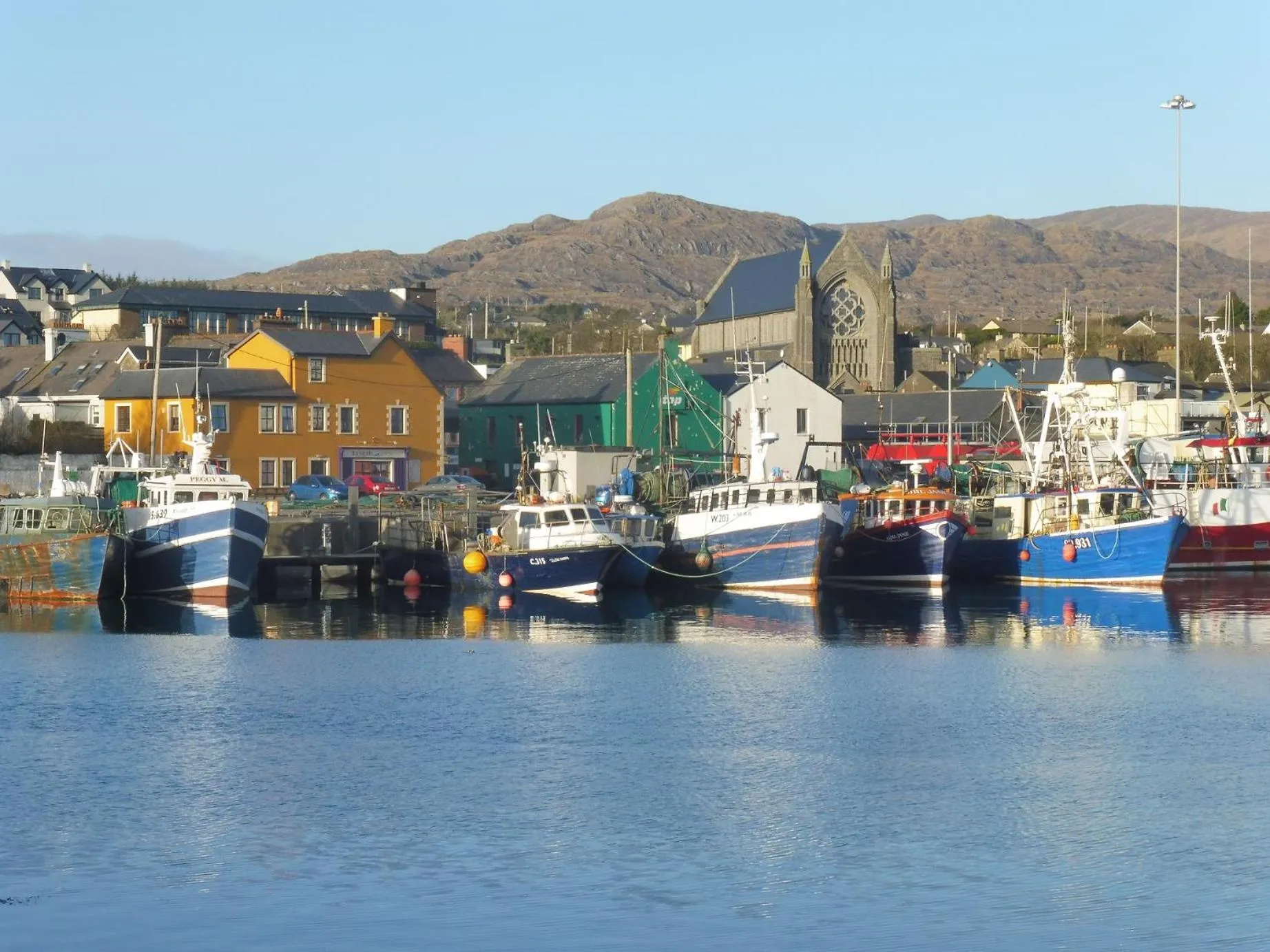 Natural landscape in Island View House