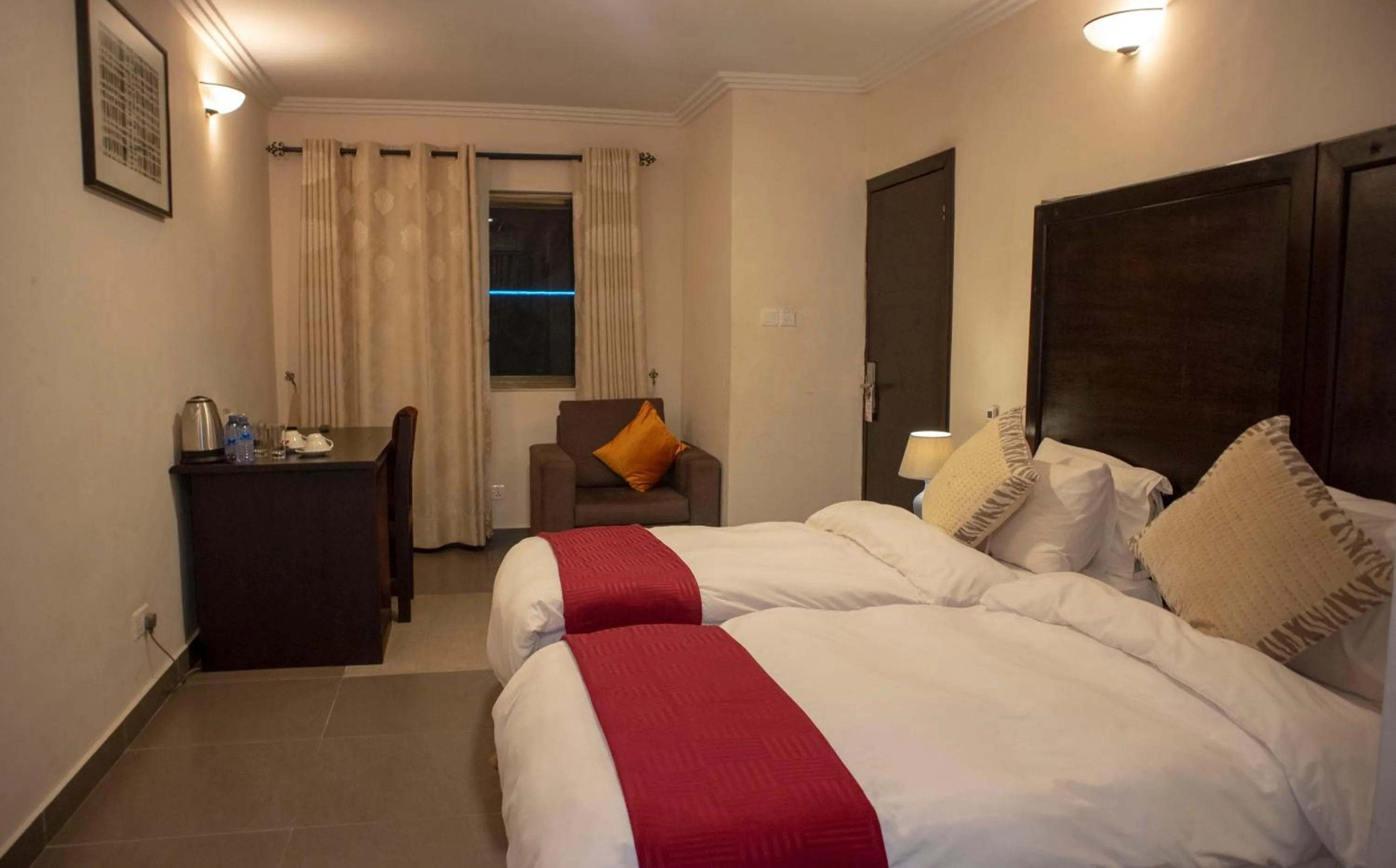 Bed in SSNIT GUEST HOUSE