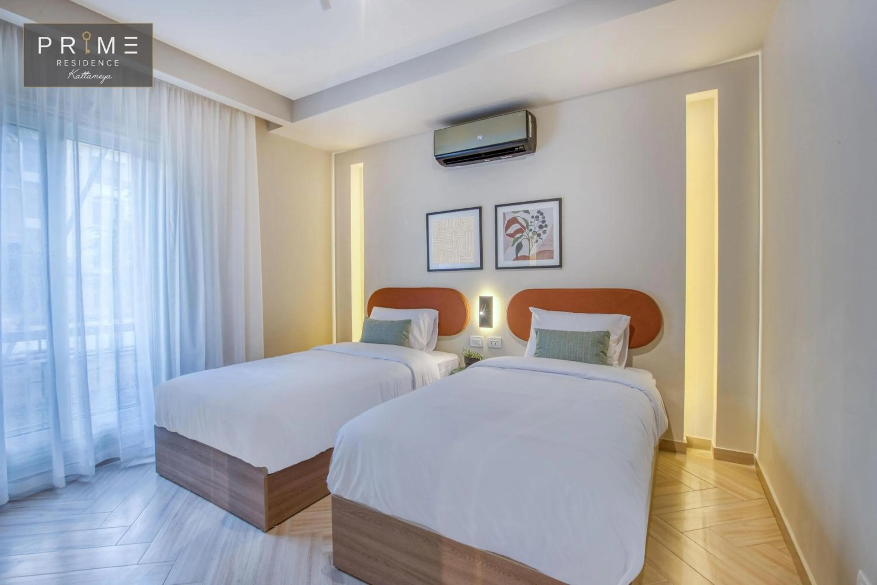 Photo of the whole room, Bed in Prime Residence Kattameya