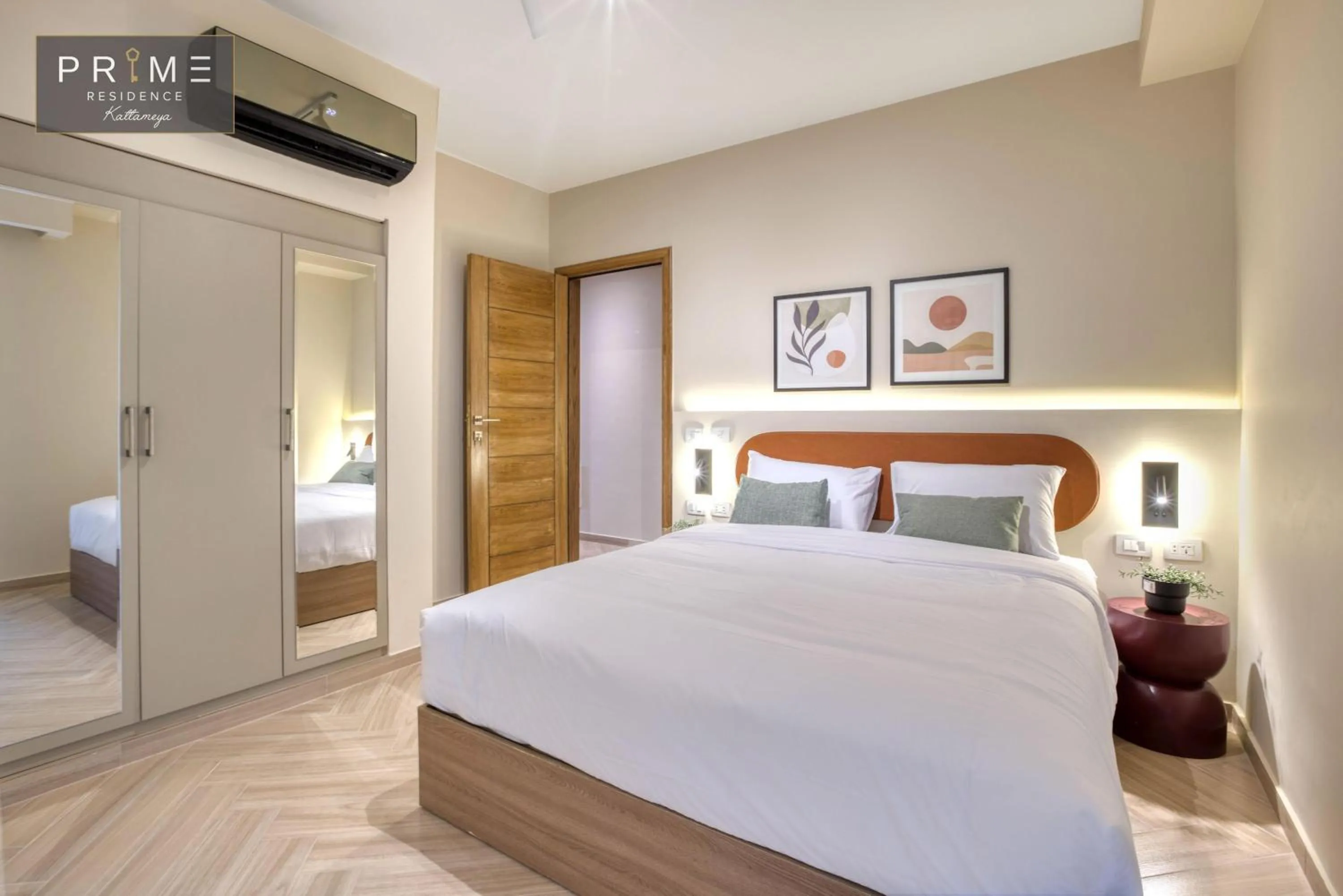 Photo of the whole room, Bed in Prime Residence Kattameya