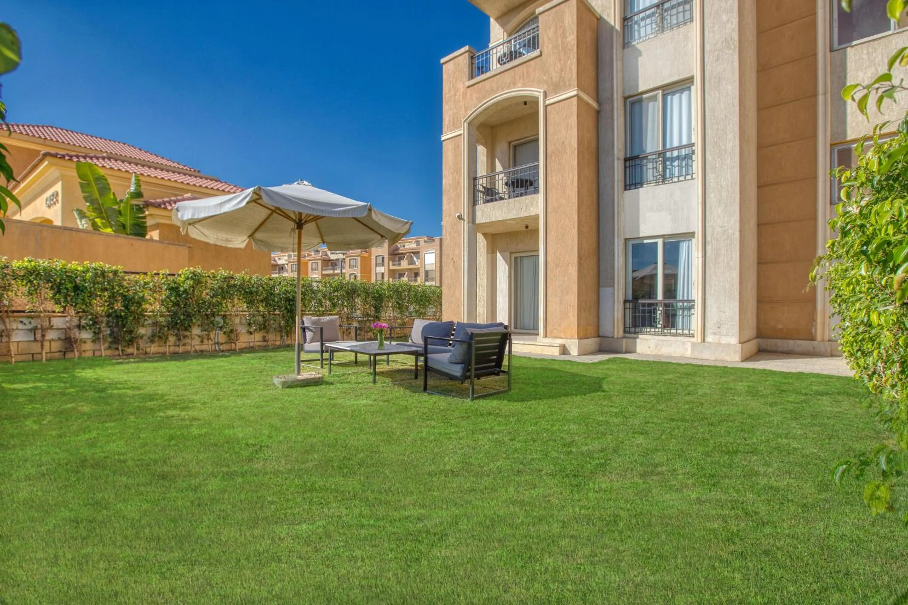 Garden in Prime Residence Kattameya