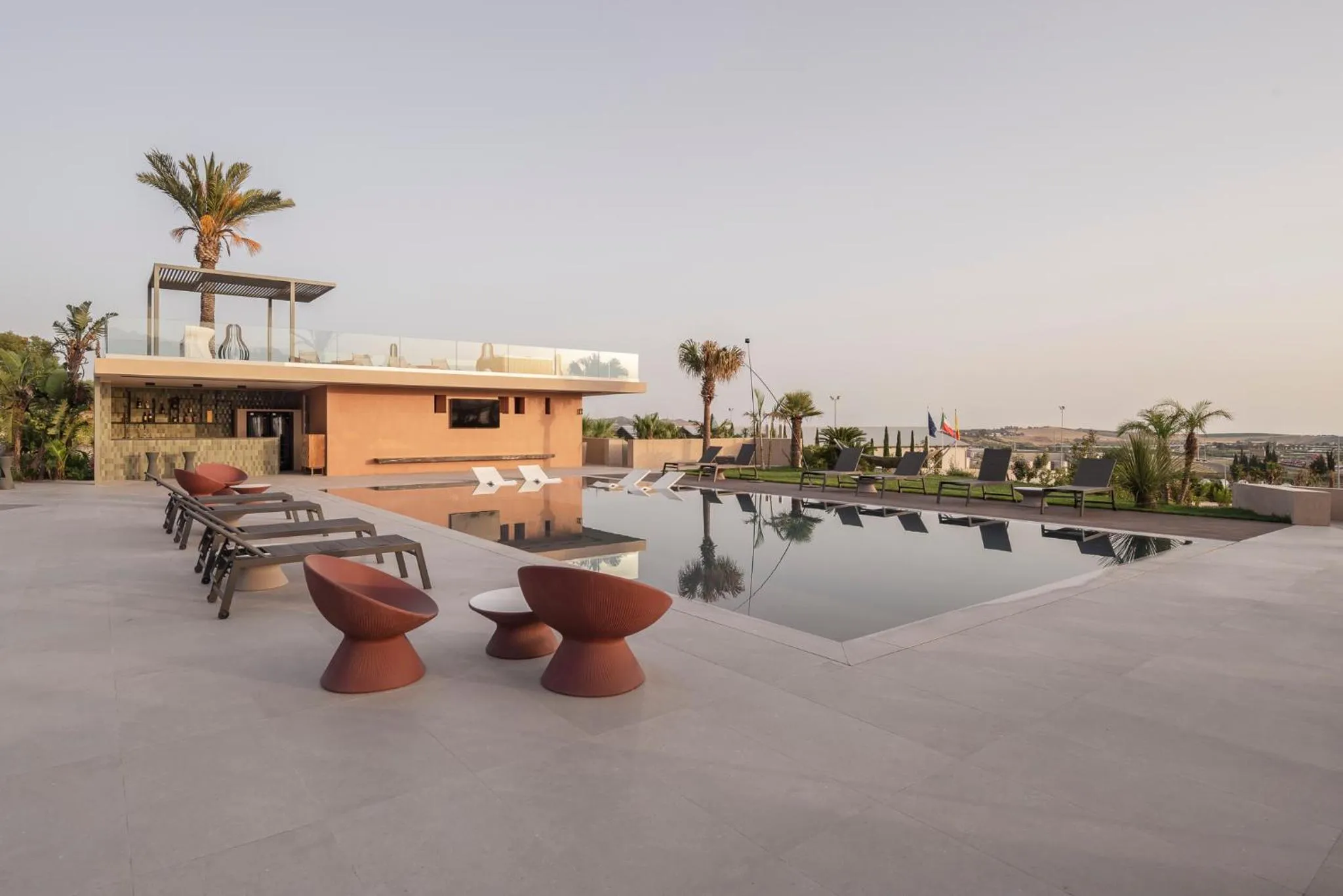 Pool view in Terreforti Luxury Village