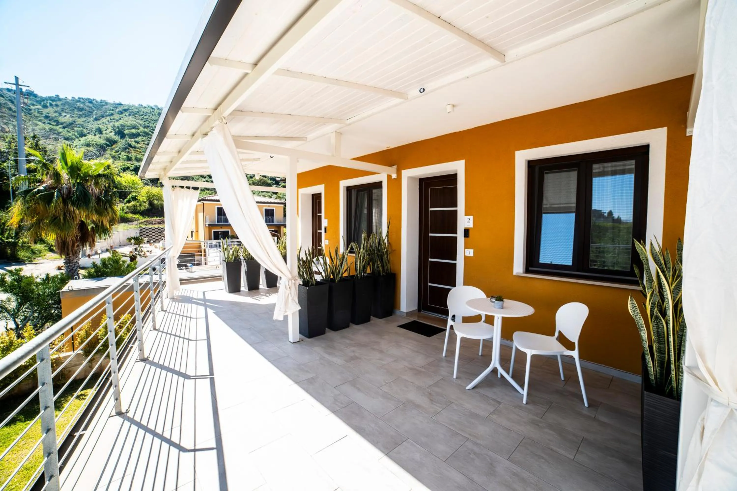 Balcony/Terrace in B&B MargAni Tropea