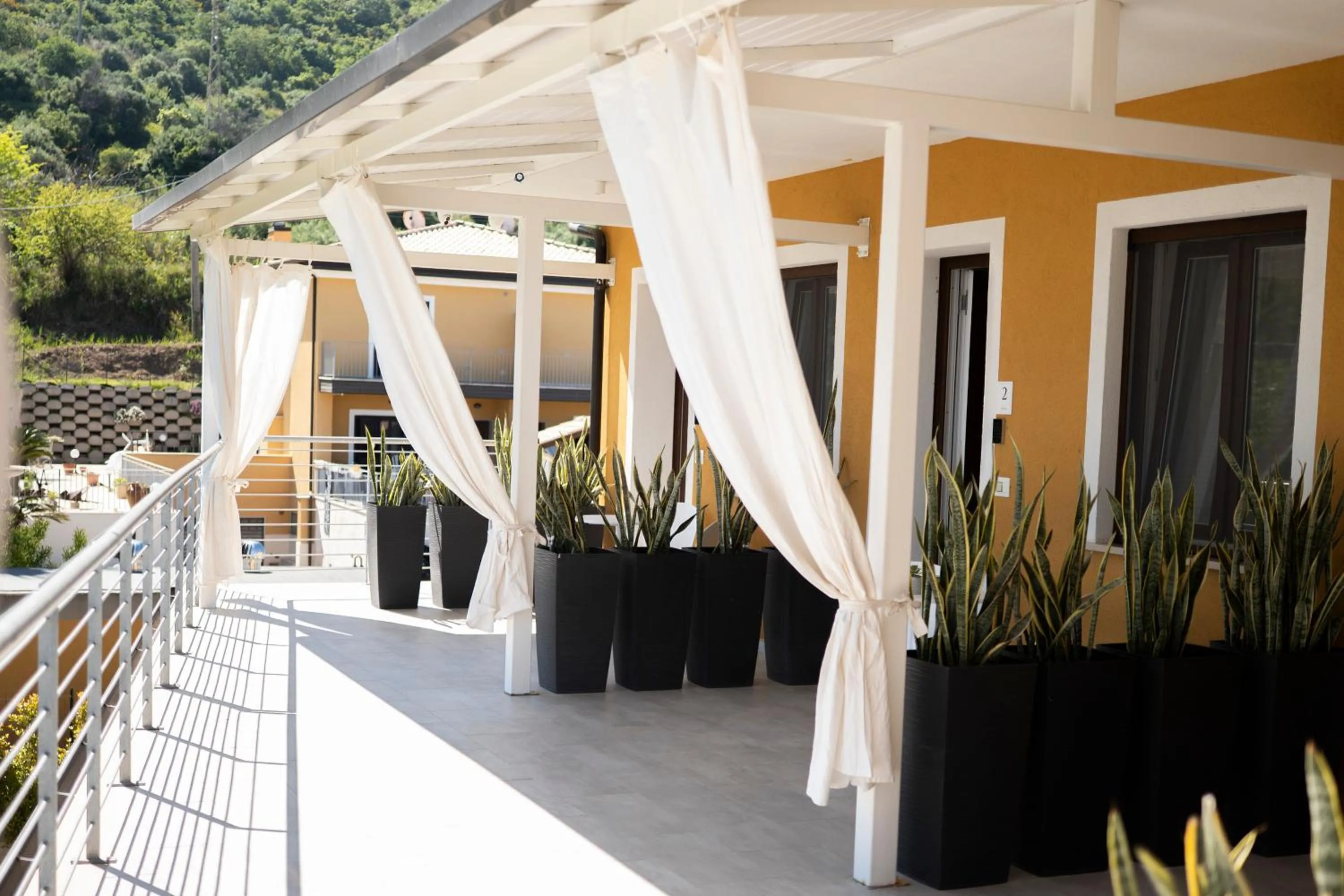 Balcony/Terrace in B&B MargAni Tropea