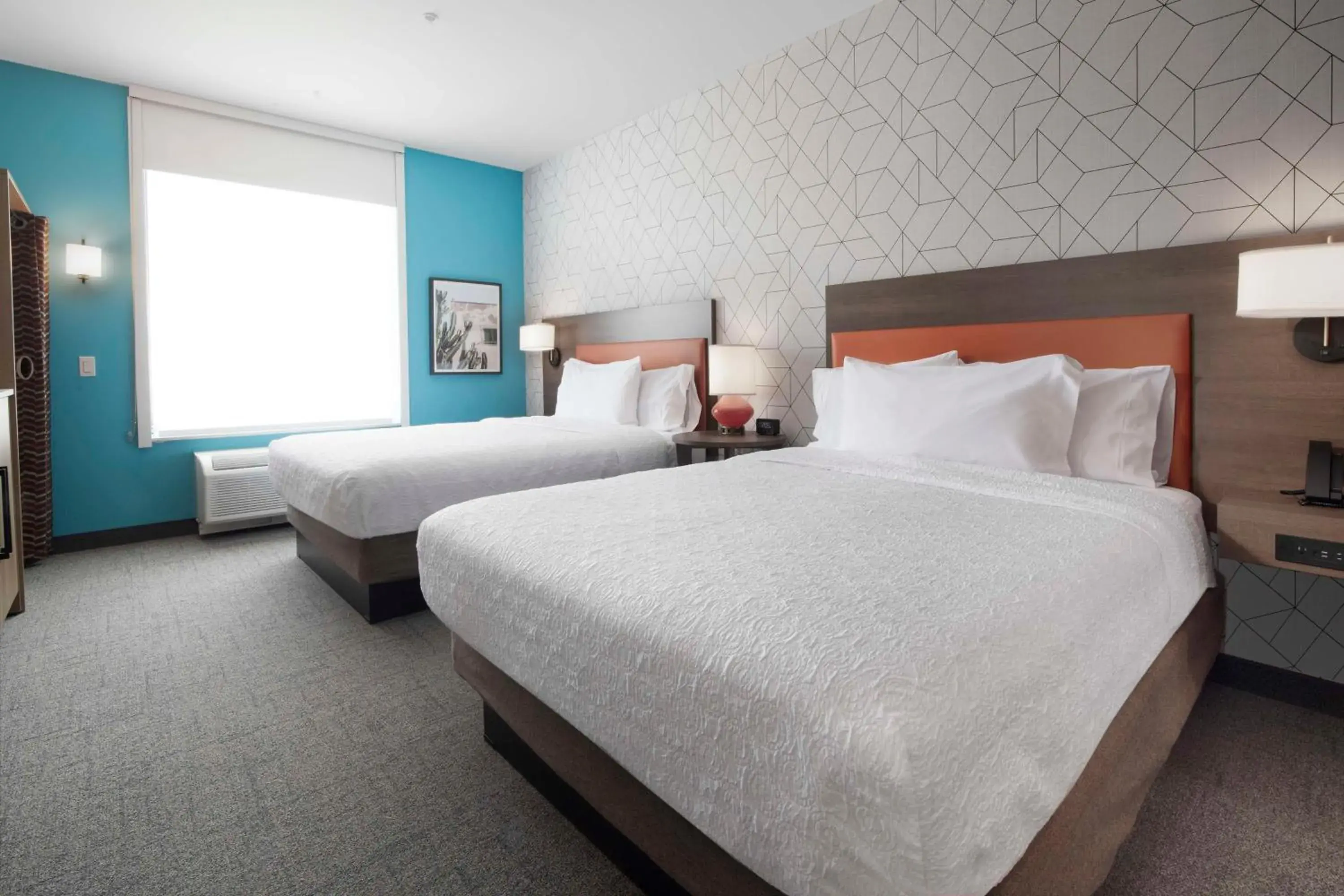 Queen Studio Suite with Two Queen Beds - Hearing Accessible in Home2 Suites By Hilton Albuquerque Airport Queen Studio Suite with Two Queen Beds - Hearing Accessible in Home2 Suites By Hilton Albuquerque Airport