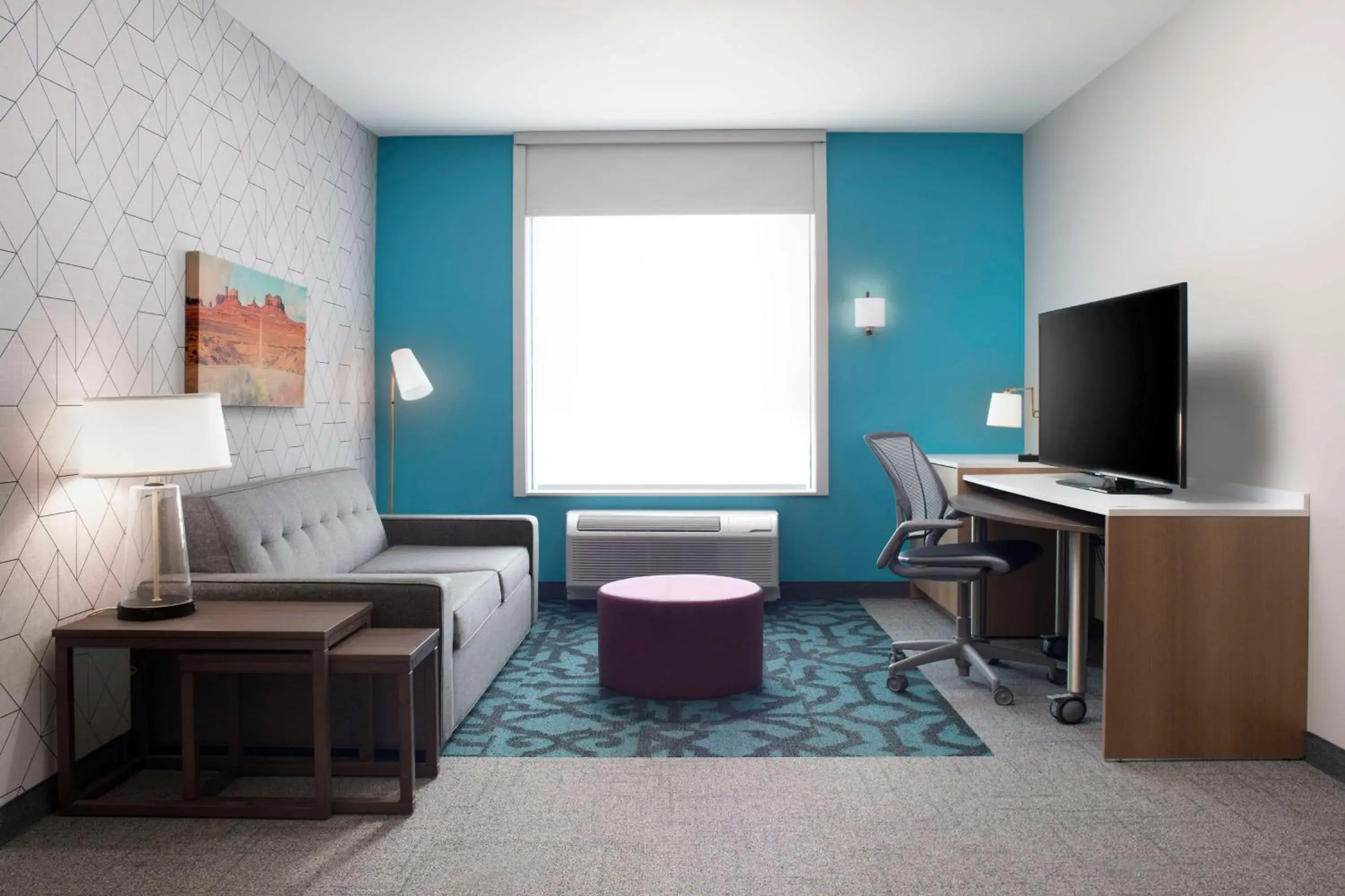 One-Bedroom King Suite in Home2 Suites By Hilton Albuquerque Airport One-Bedroom King Suite in Home2 Suites By Hilton Albuquerque Airport