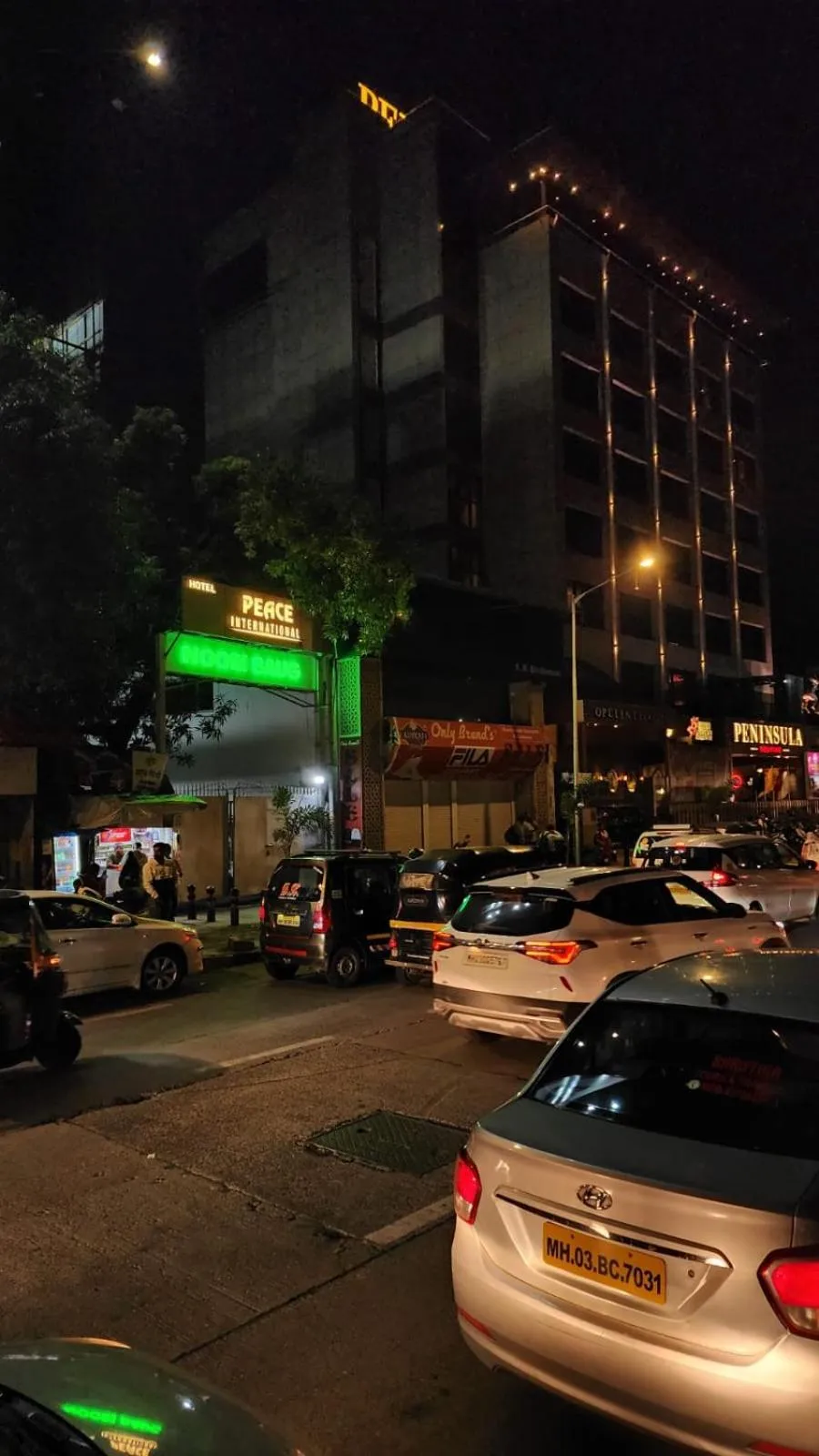 Facade/entrance in Peace International