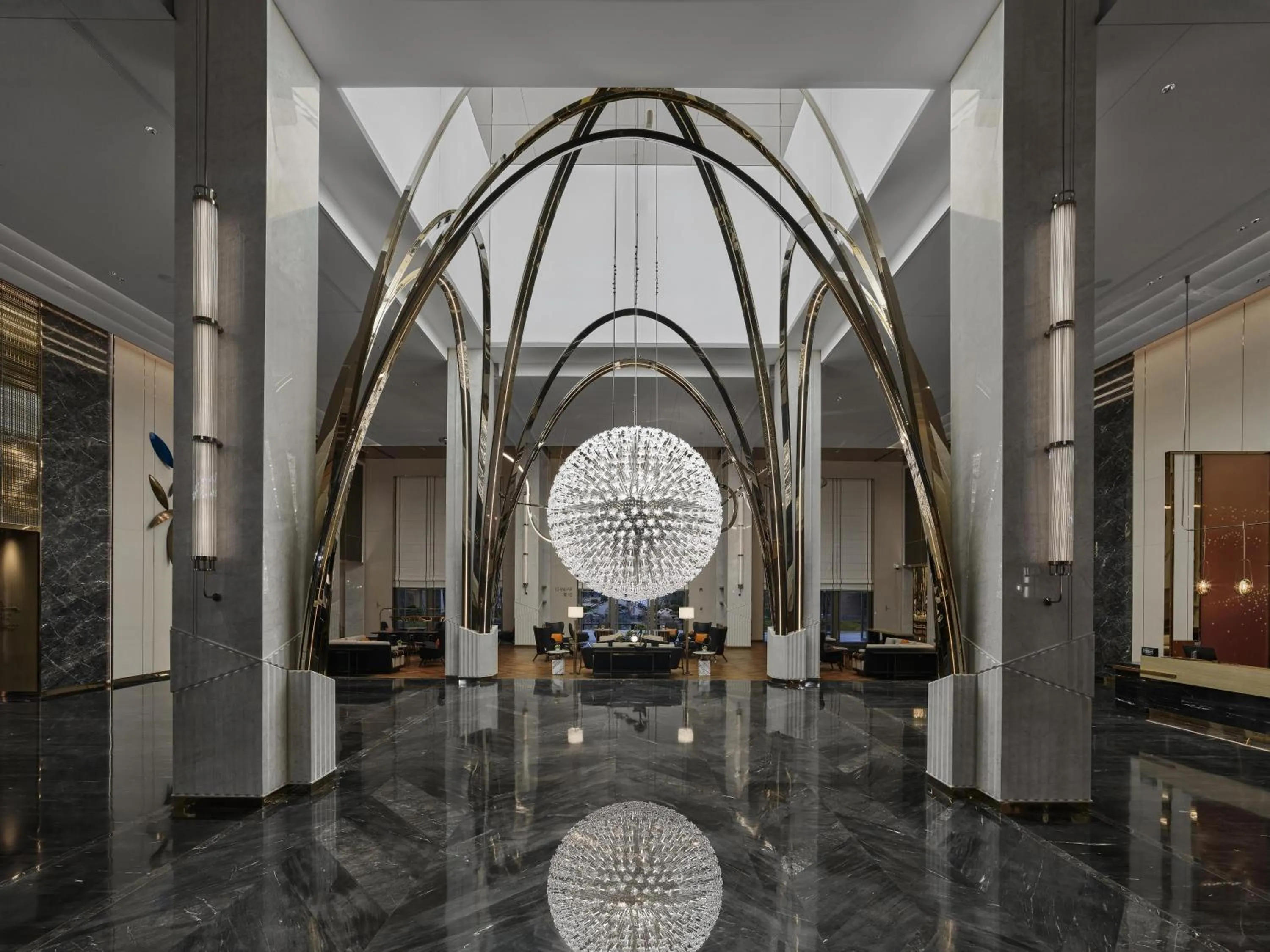 Lobby or reception in DoubleTree By Hilton Cangnan