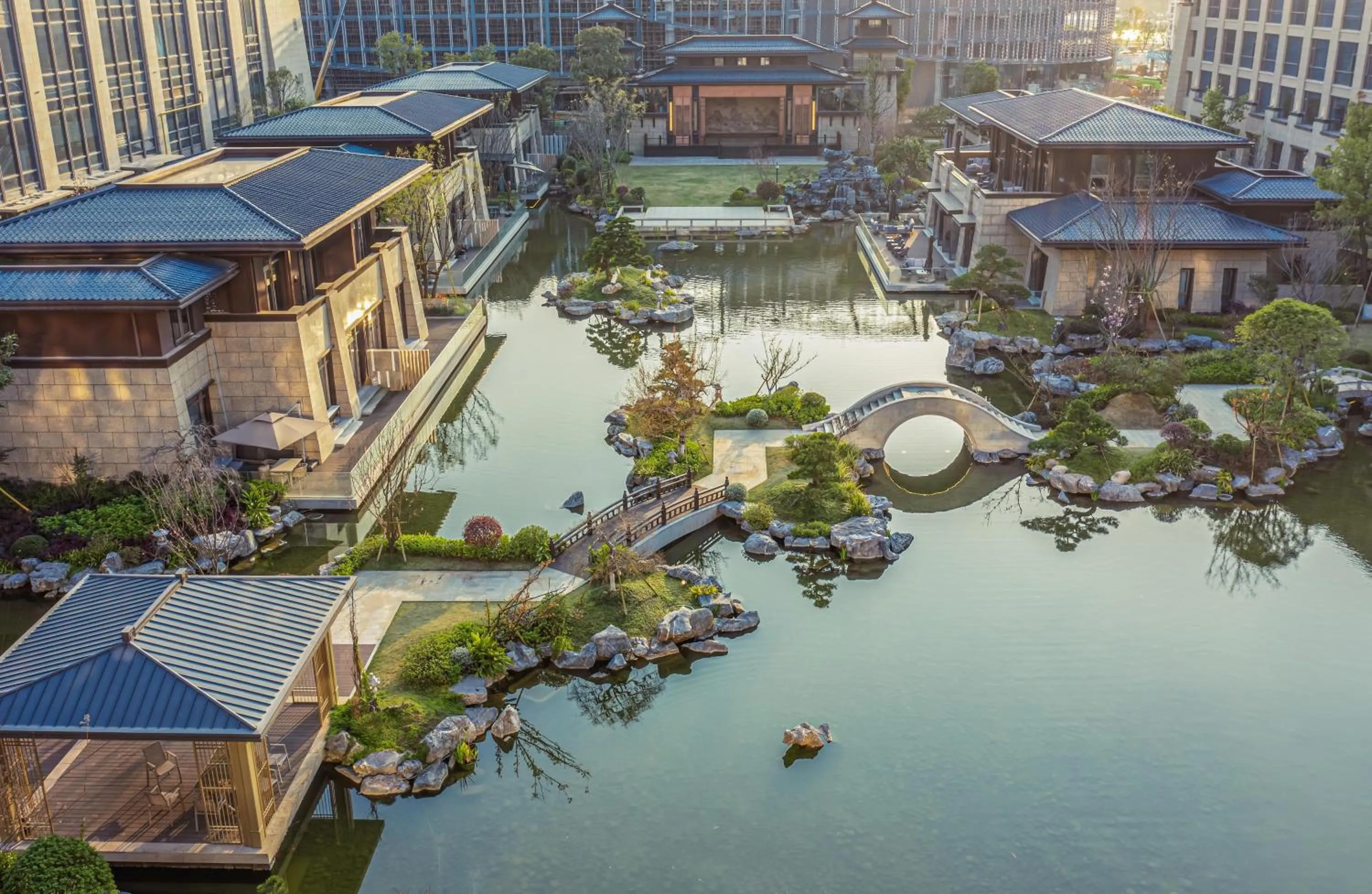 Garden in DoubleTree By Hilton Cangnan