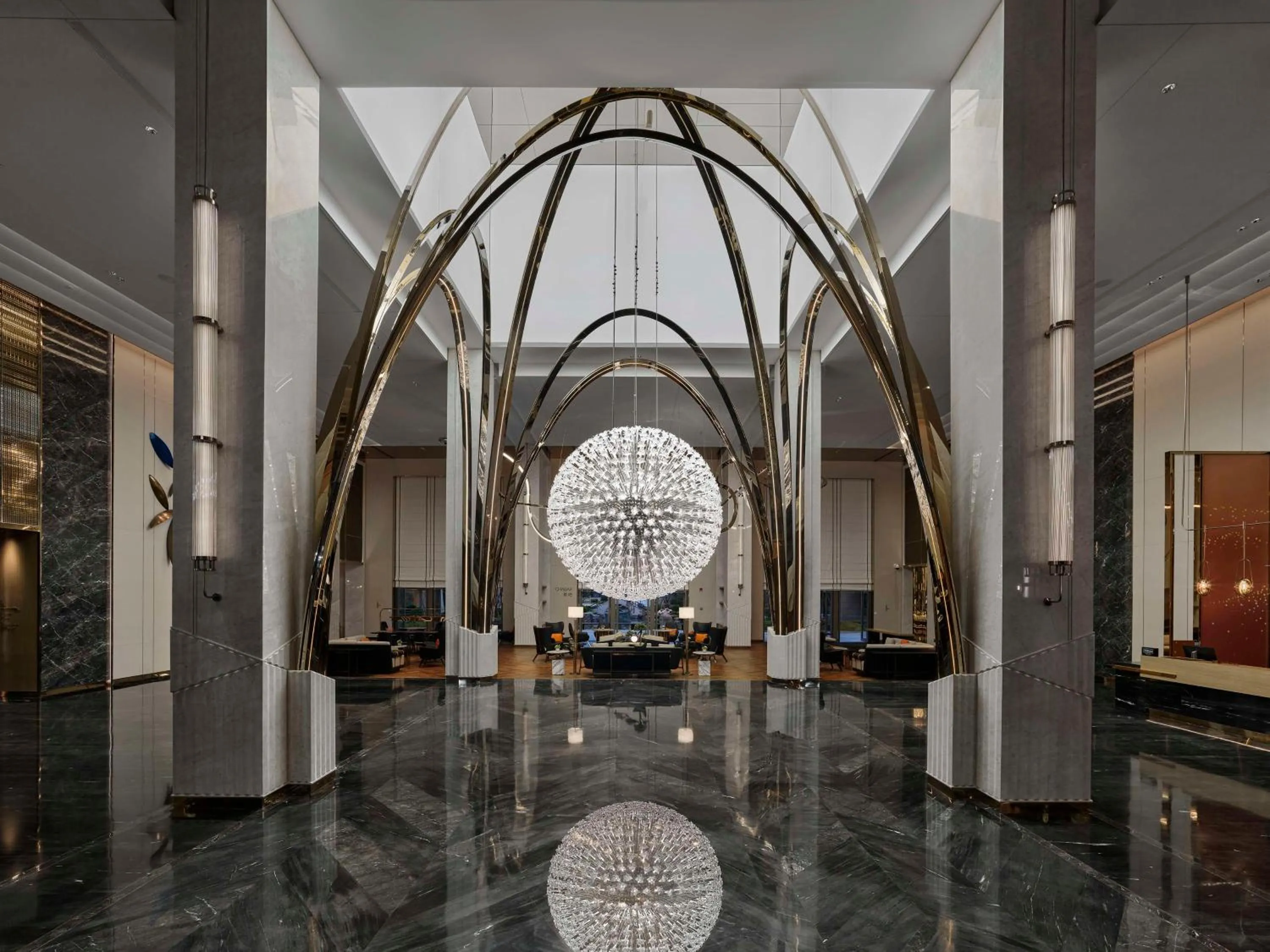 Lobby or reception in DoubleTree By Hilton Cangnan