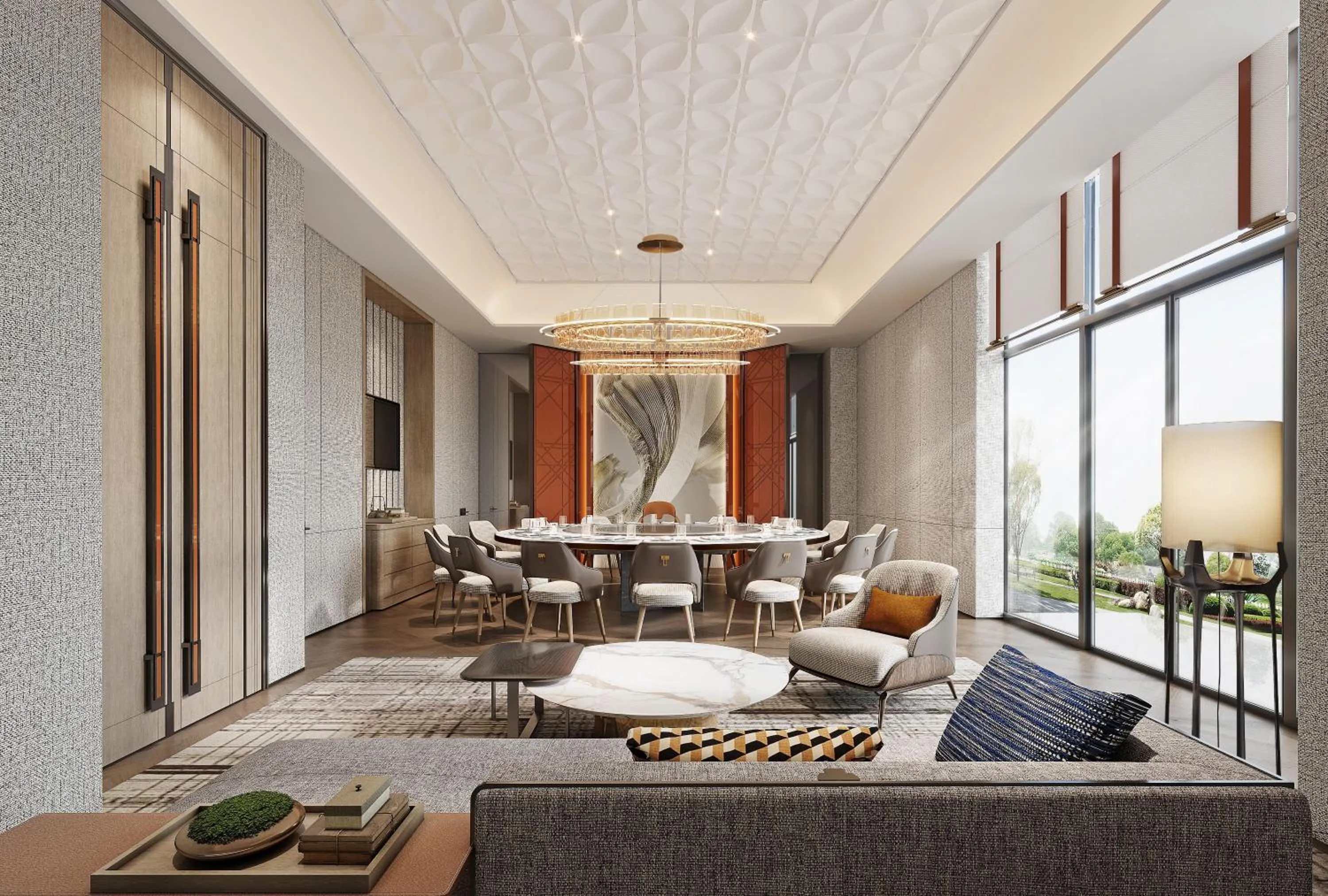 Restaurant/places to eat in DoubleTree By Hilton Cangnan