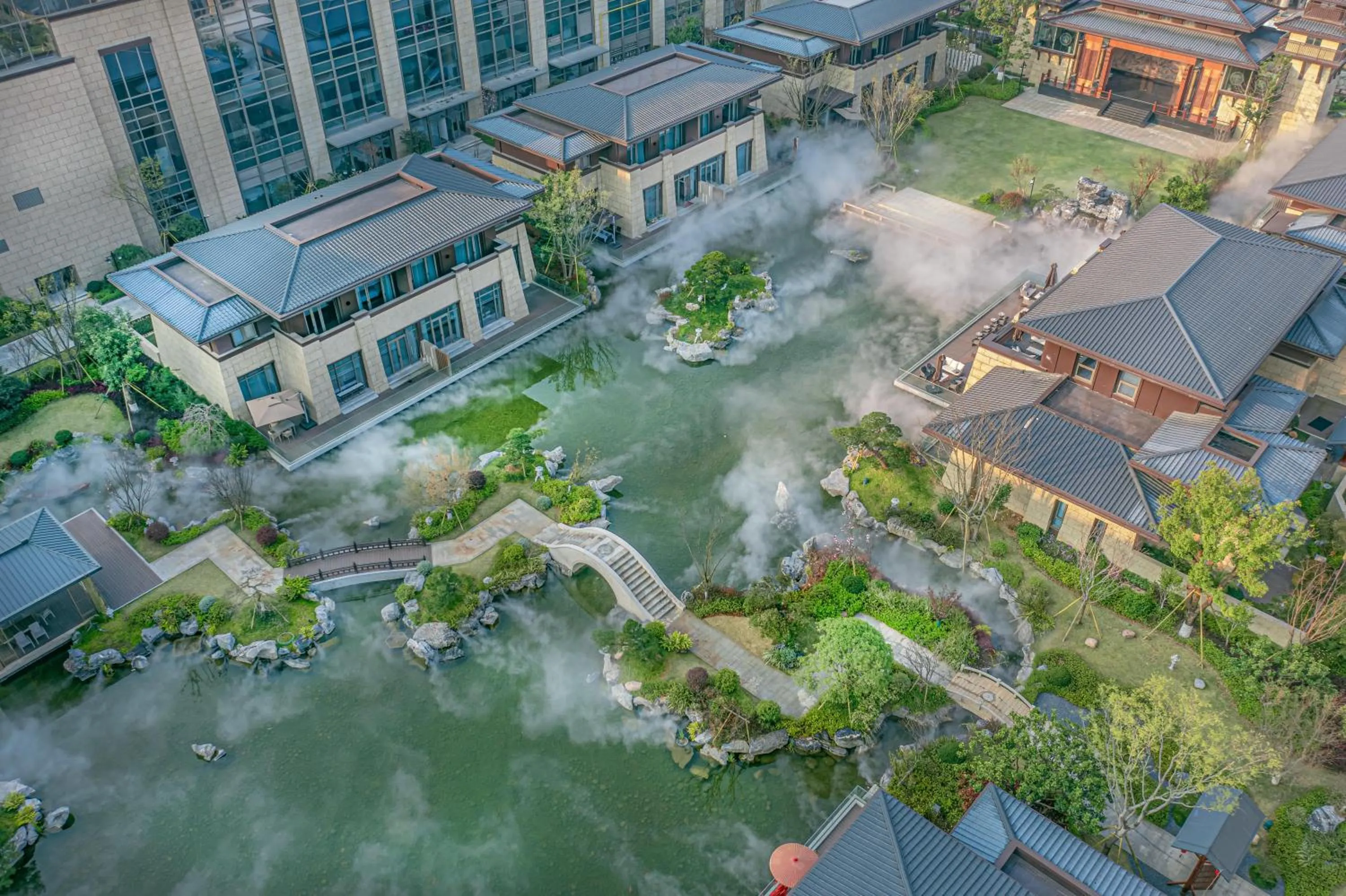 Garden in DoubleTree By Hilton Cangnan