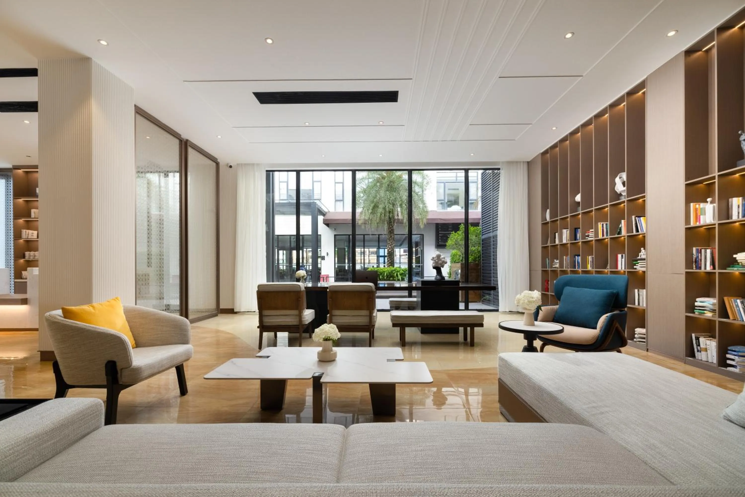 Living room in Atour X Hotel Shenzhen Dapeng Jiaochangwei