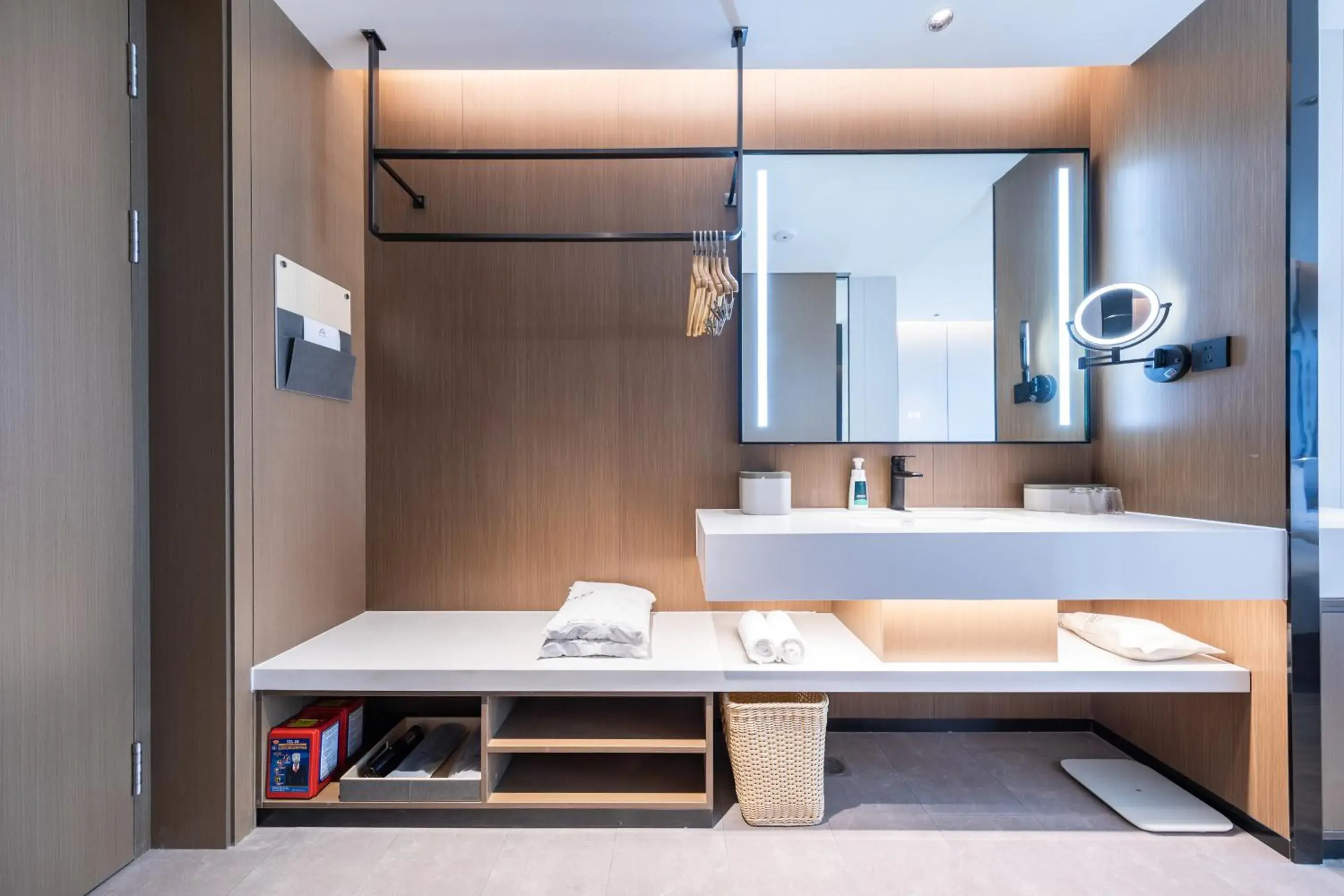 Bed in Atour Hotel Haikou Binhai Avenue Xixiu Beach Bed in Atour Hotel Haikou Binhai Avenue Xixiu Beach