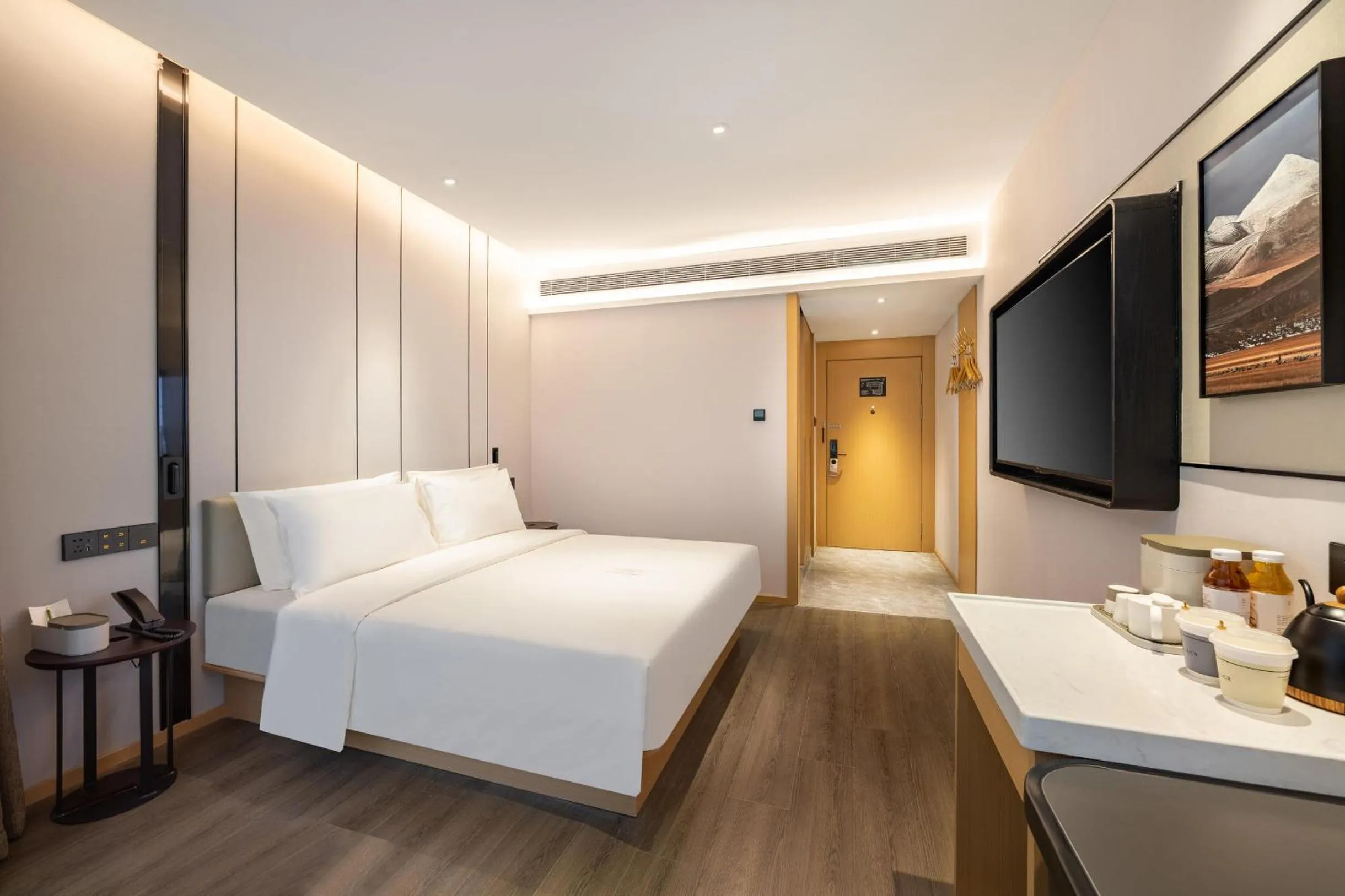 Bed in Atour X Hotel Yanji Department Store West Market