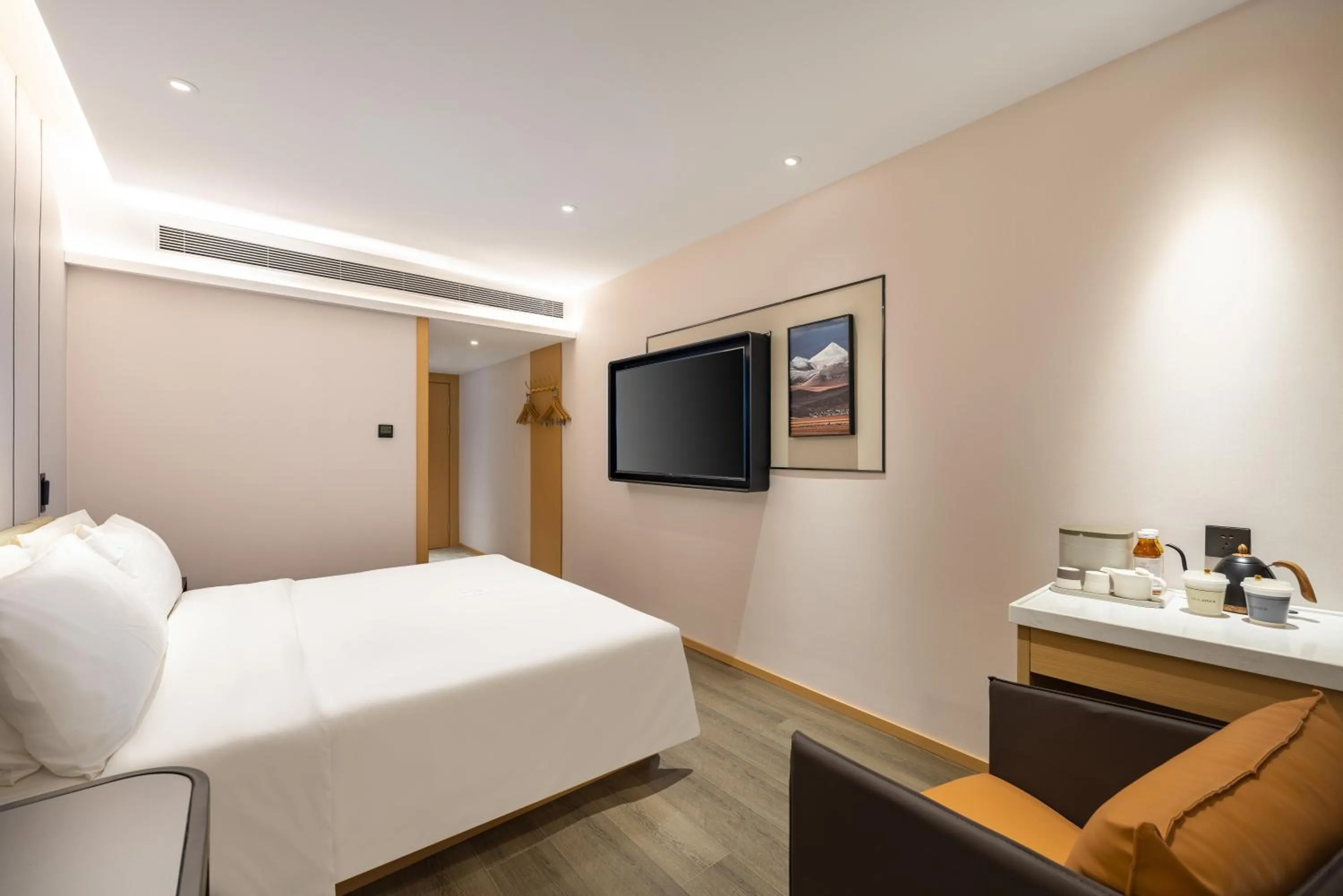 Bed in Atour X Hotel Yanji Department Store West Market